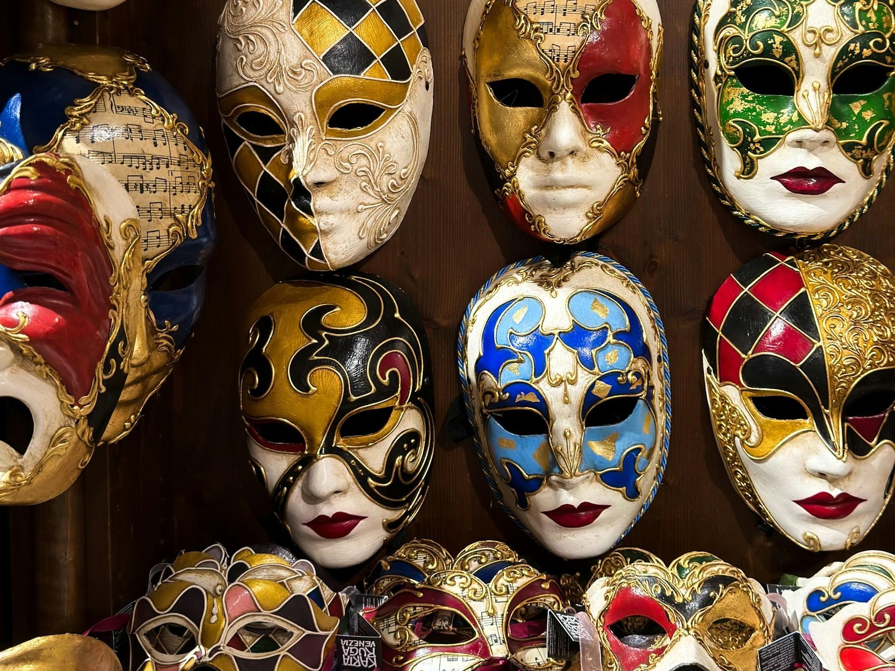 Karneval Maskenherstellung in Venedig
