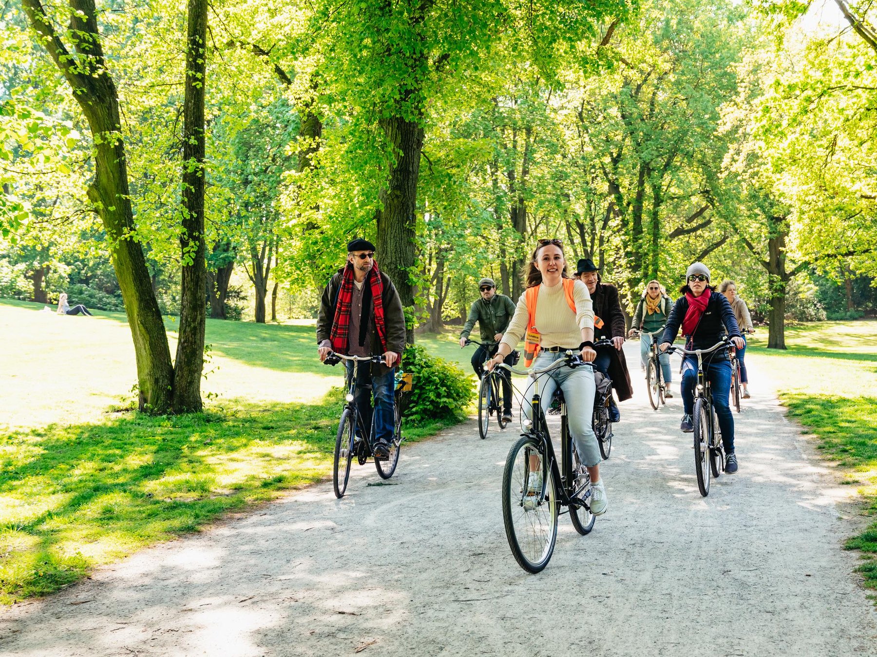 Guided Green City, Parks & Garden Bike Tour