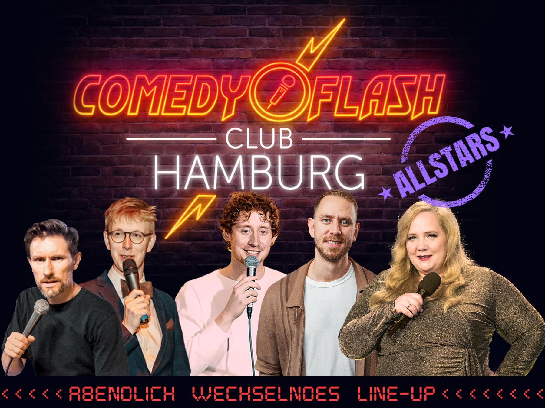 Comedyflash Hamburg - Die Stand-up Comedy ShowDeutsch