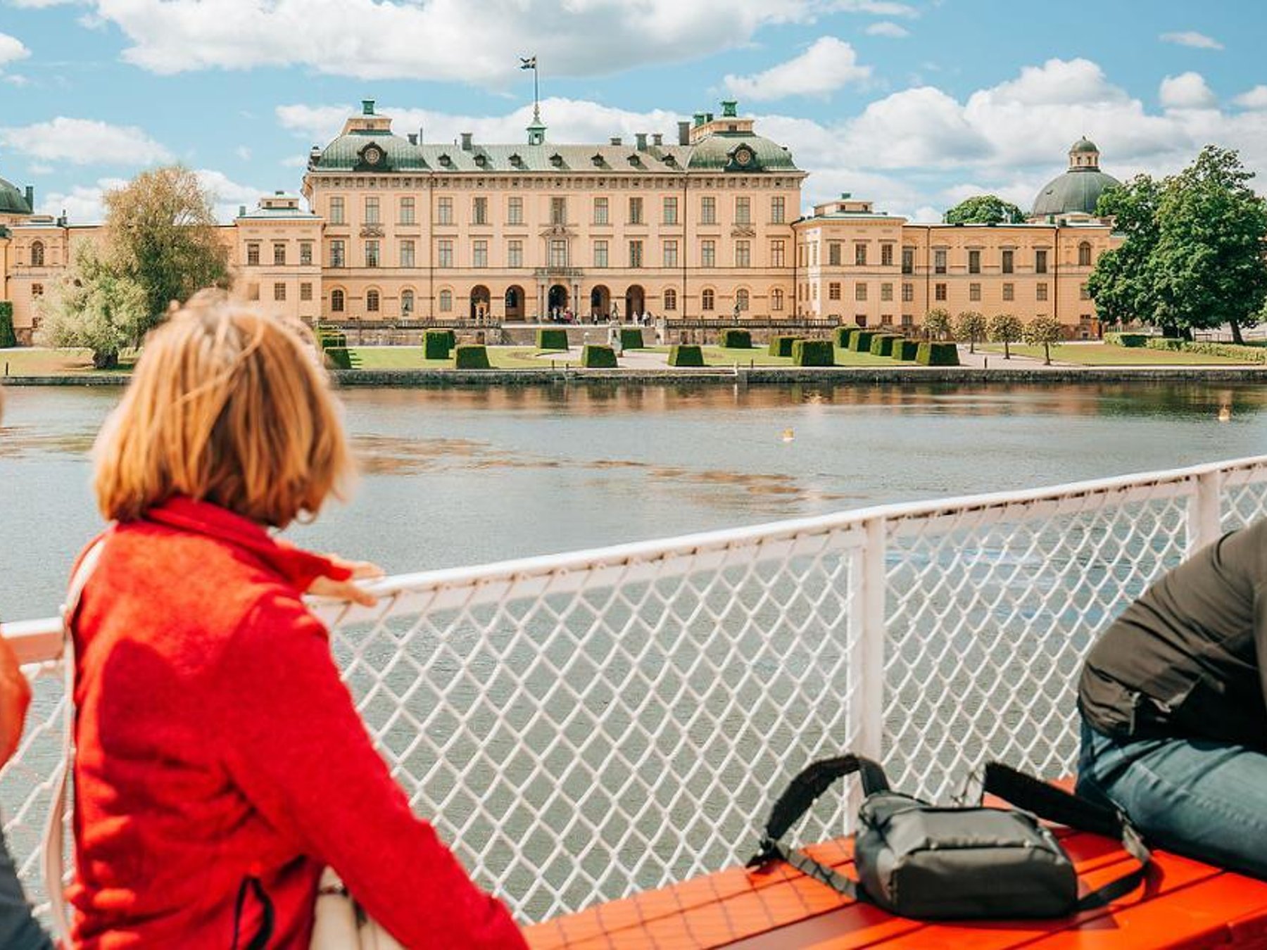 Drottningholm Palast Rückfahrt-Kreuzfahrt von Stockholm