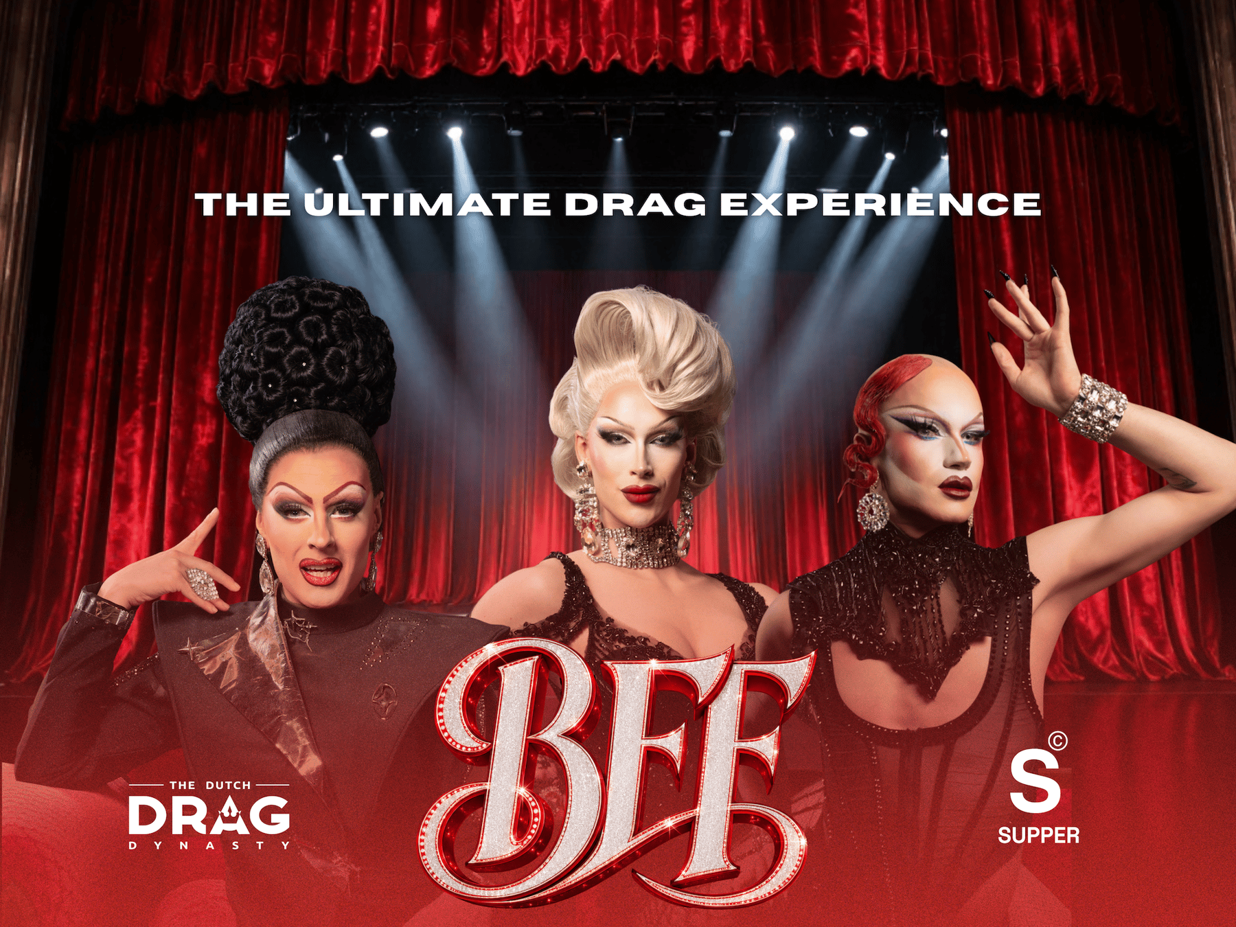 Amsterdam: Drag-Brunch mit 1 Stunde unbegrenzten Mimosa-Cocktails