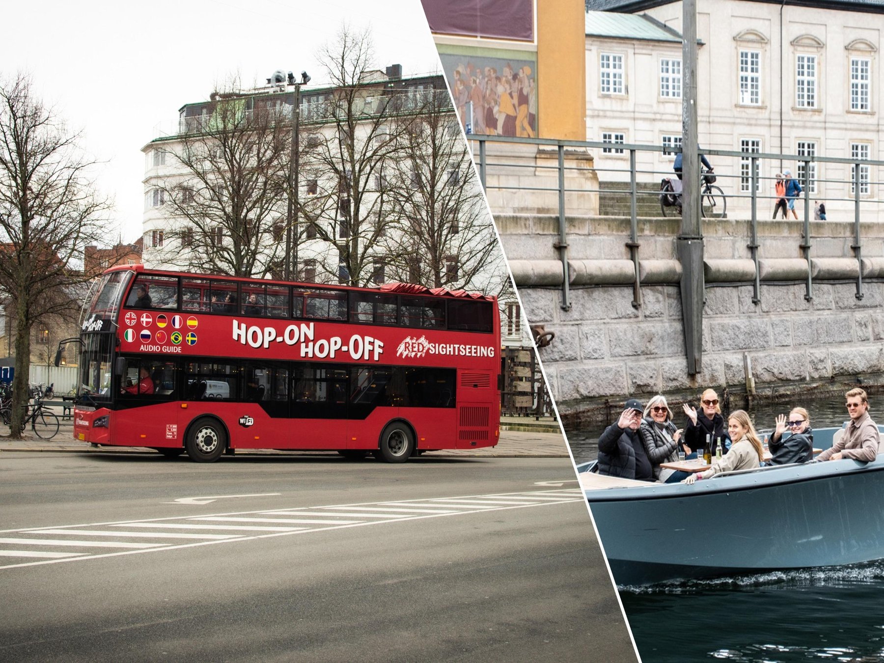 Hop-on Hop-off Bus & GoBoat Hafenrundfahrt