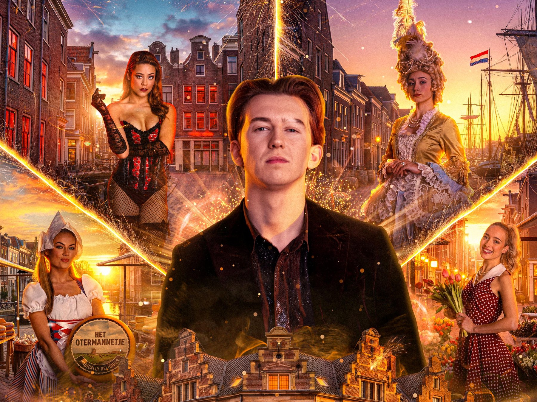 Amsterdam Magische Erlebnis Live-Show Ticket