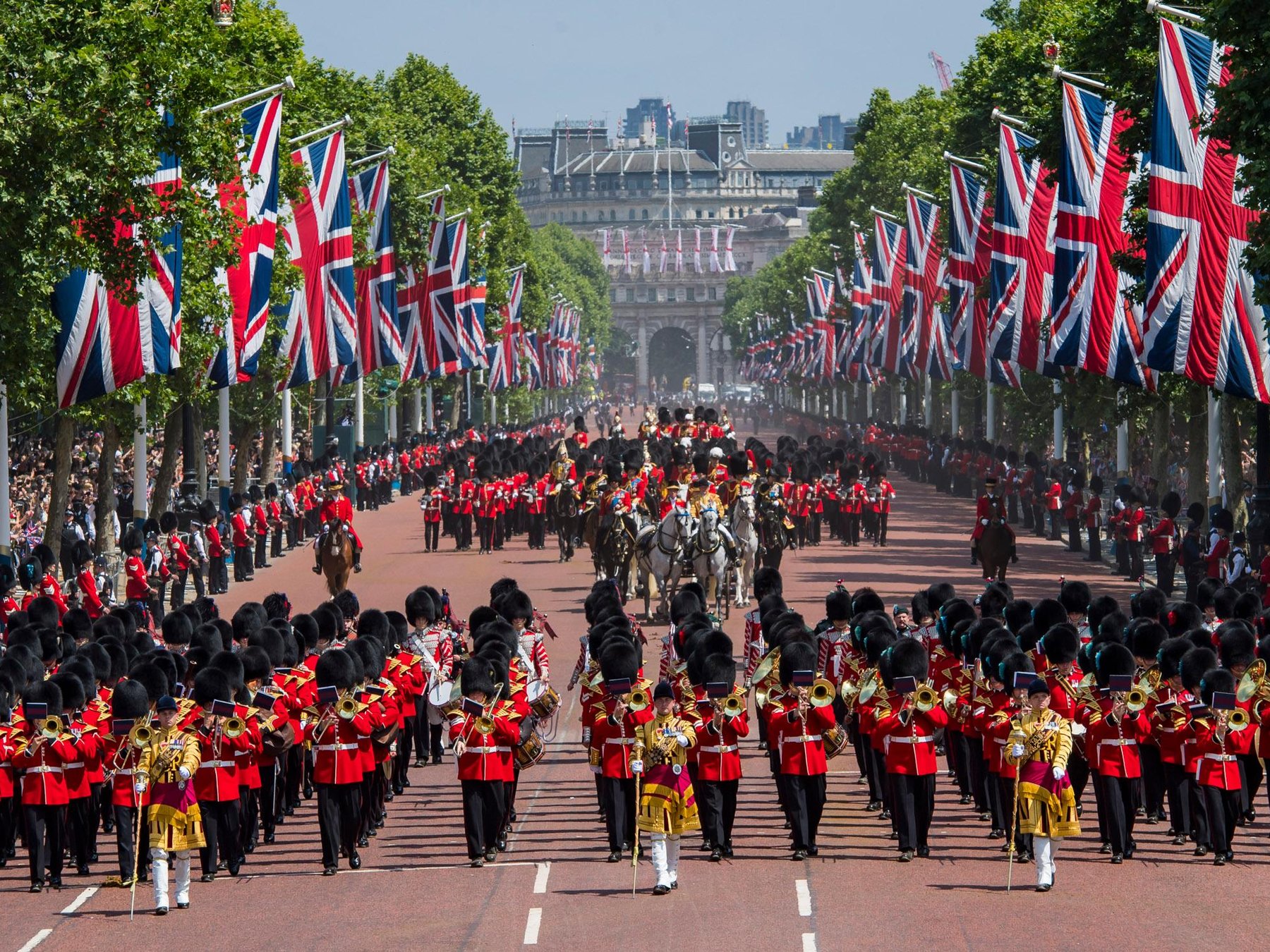 London: Walking Tour + Wachablösung im Buckingham Palace