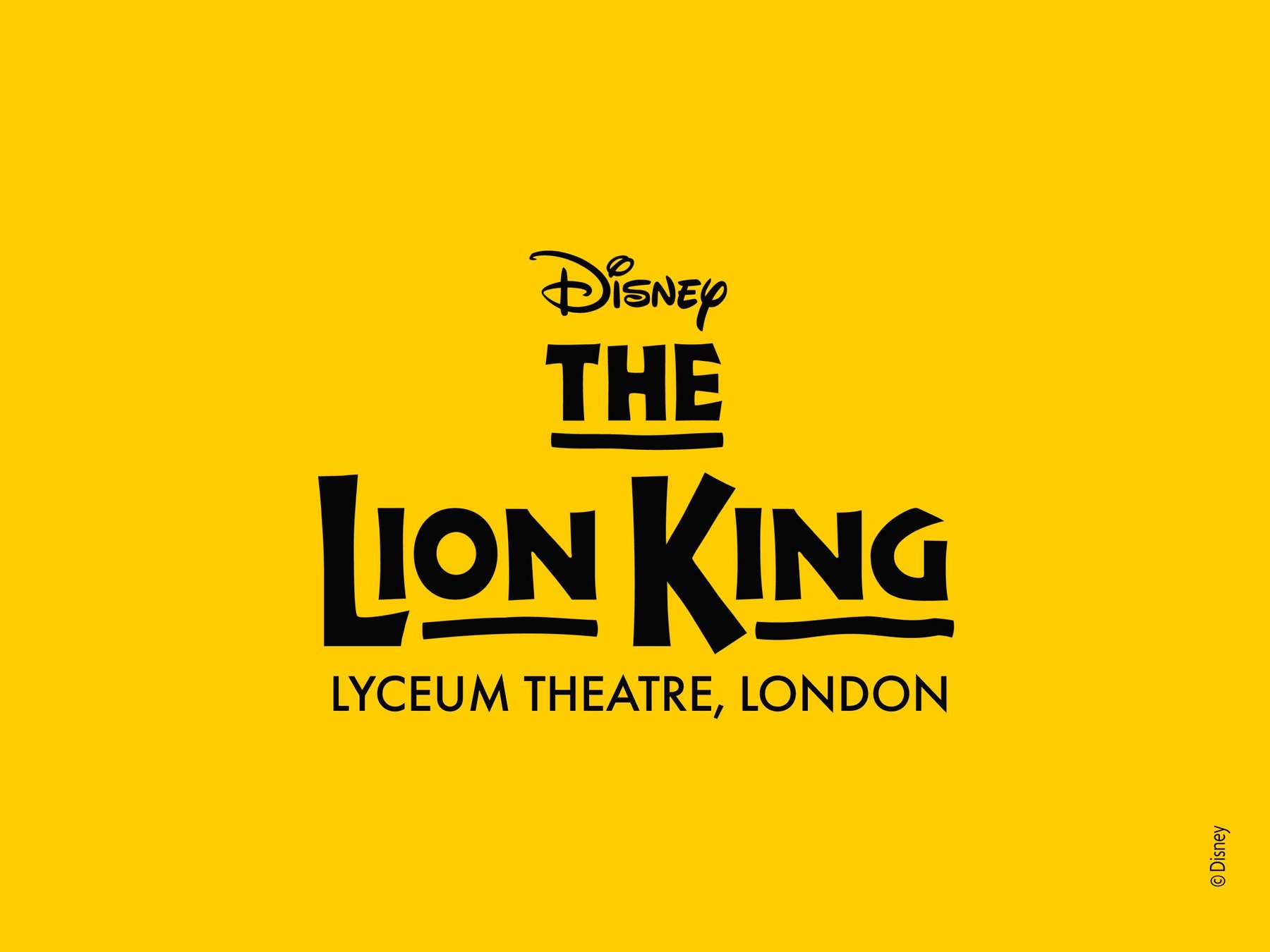 Londons West End: Ticket für The Lion King