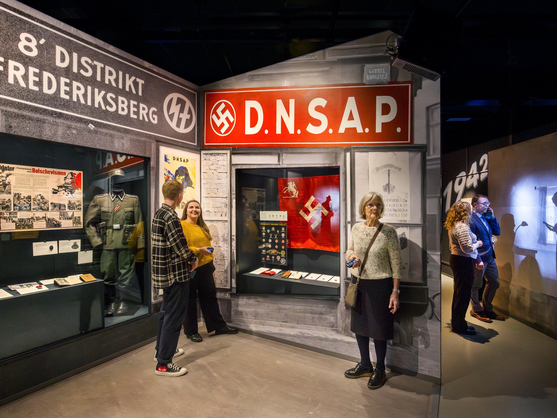 Eintrittskarte für das Museum des Dänischen Widerstands