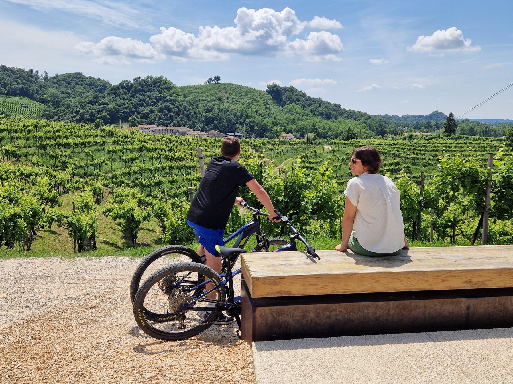 Valdobbiadene Geführte E-Bike-Tour in den Prosecco-Hügeln