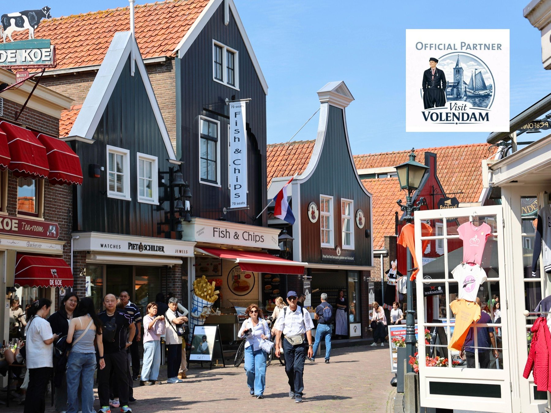Amsterdam: Fischerdorf Volendam, Hafen, Käse & HolzschuheDeutsch