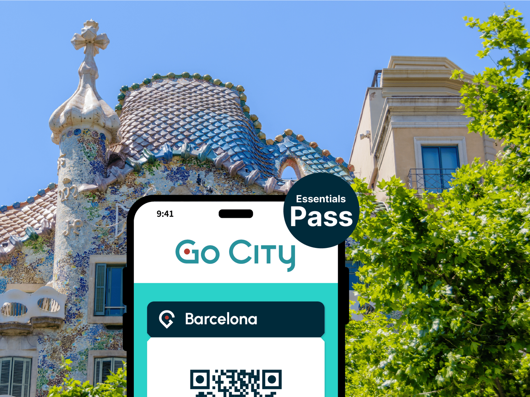 Barcelona Essentials Pass + Transportzugang
