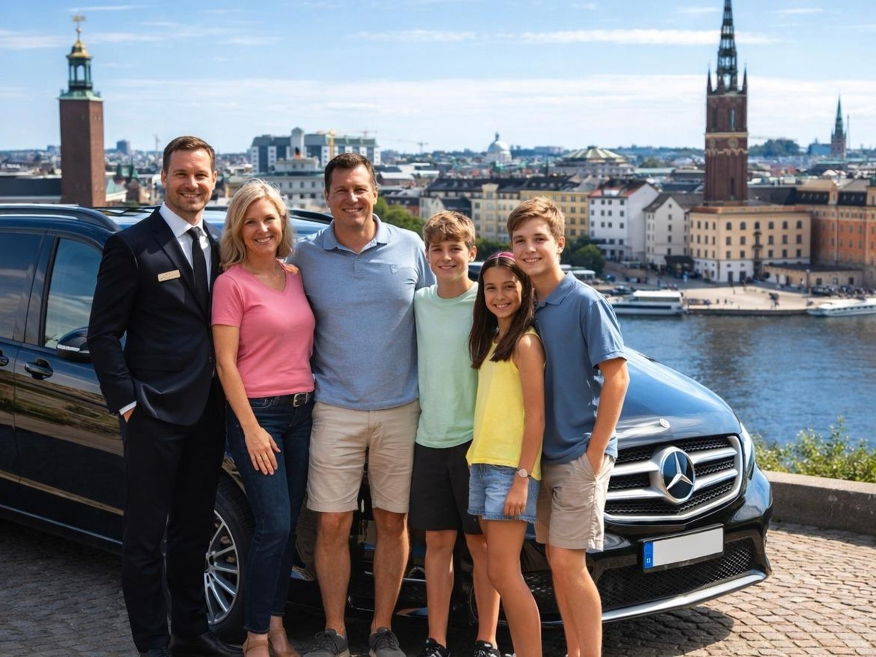 Stockholm VIP ganztägige Stadtrundfahrt mit Limousine in Stockholm