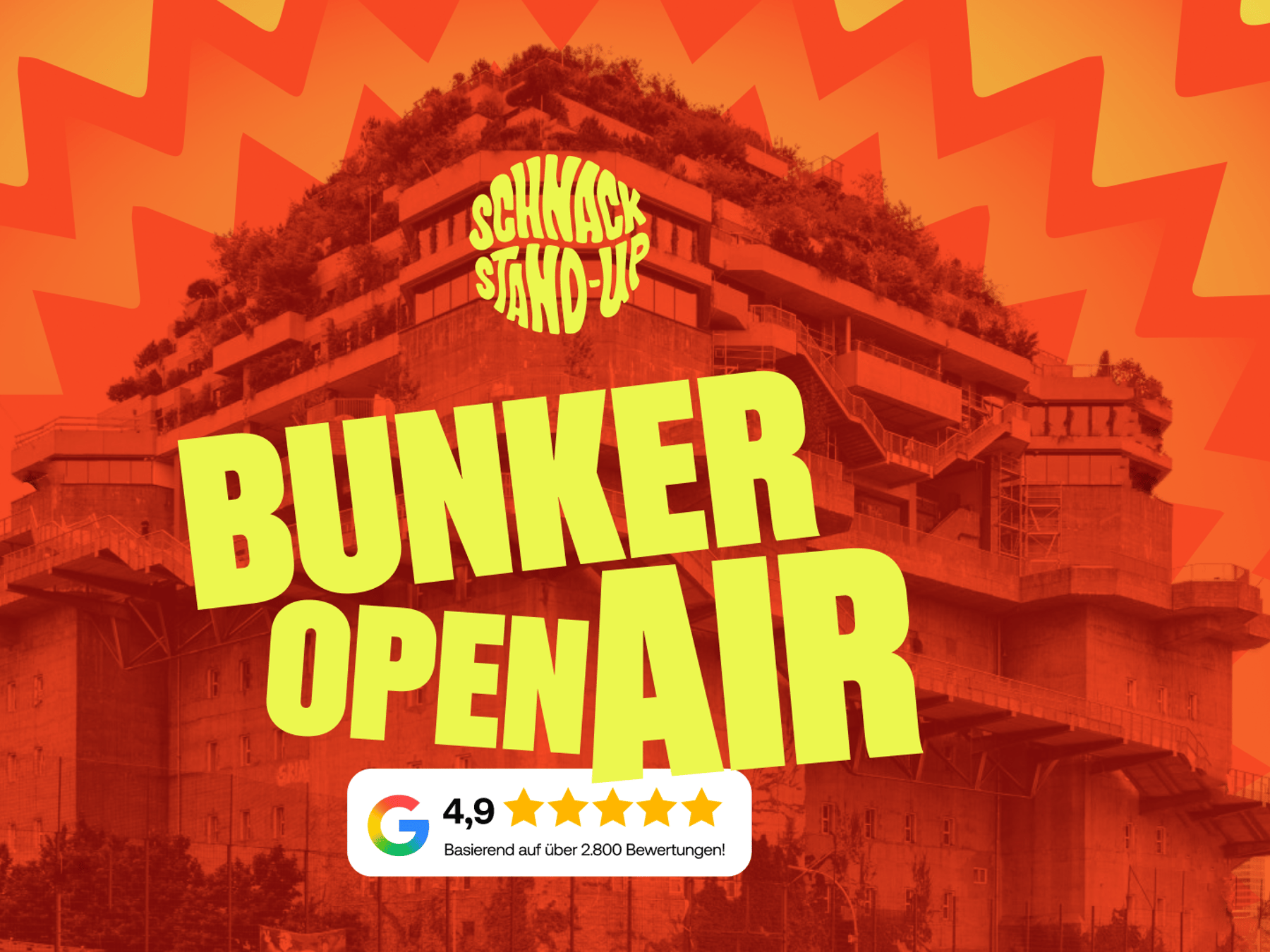 Open-Air-Comedy am Hamburger Bunker