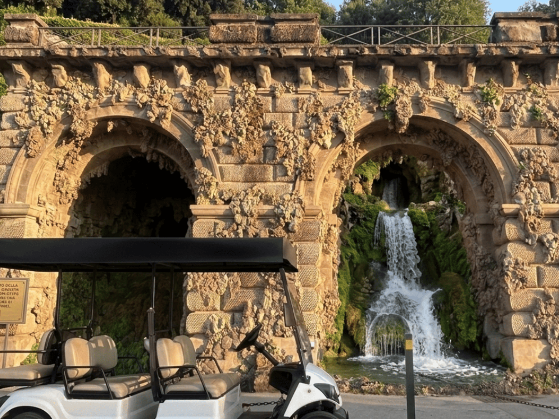 Panoramafahrt im Golfwagen durch Florenz zum Piazzale MichelangeloDeutsch