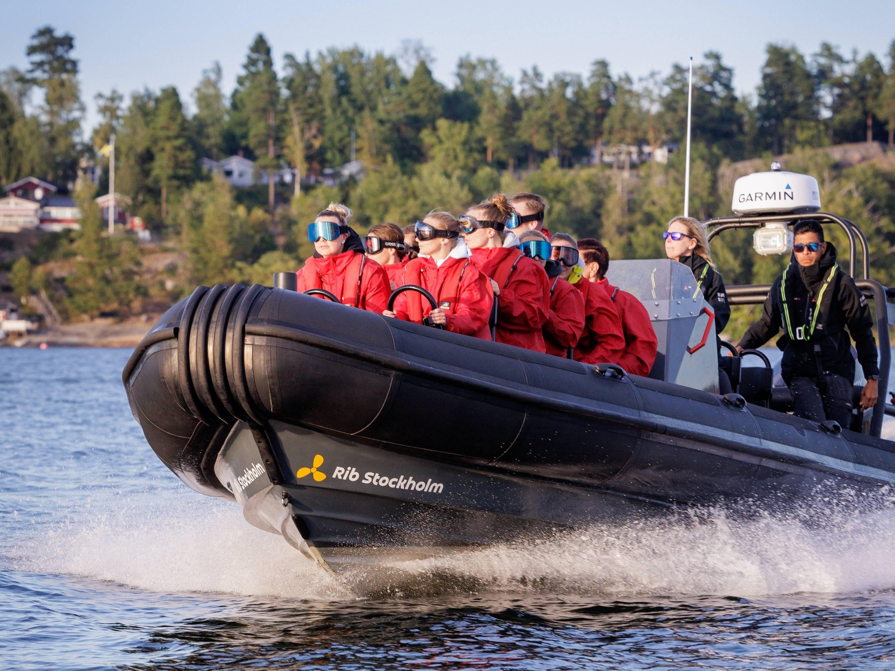 Stockholm 2-stündige RIB-Schnellboot-Tour durch den Archipel