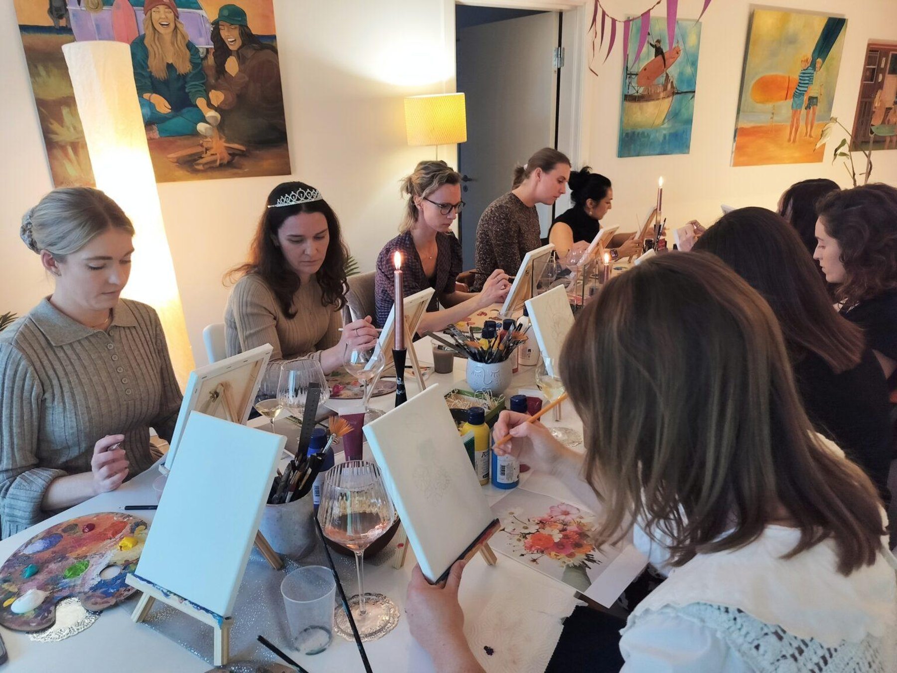 Mal- und Wein-Workshop