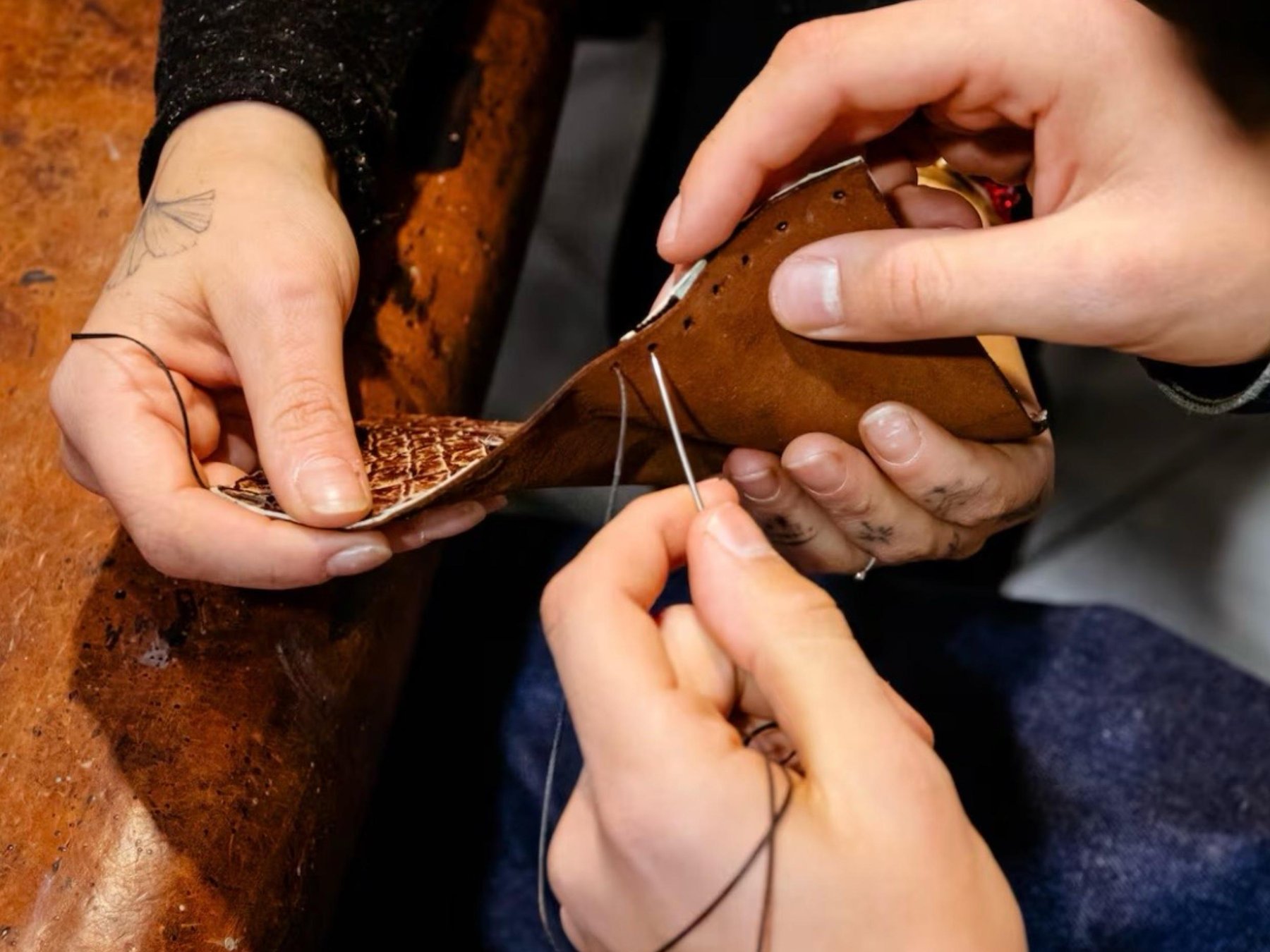 Florenz 45-Minuten-Ledergeldbörsen-Workshop