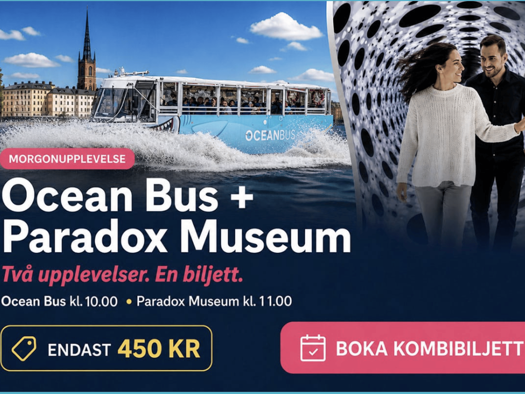 Paradox Museum Stockholm: Eintrittskarte