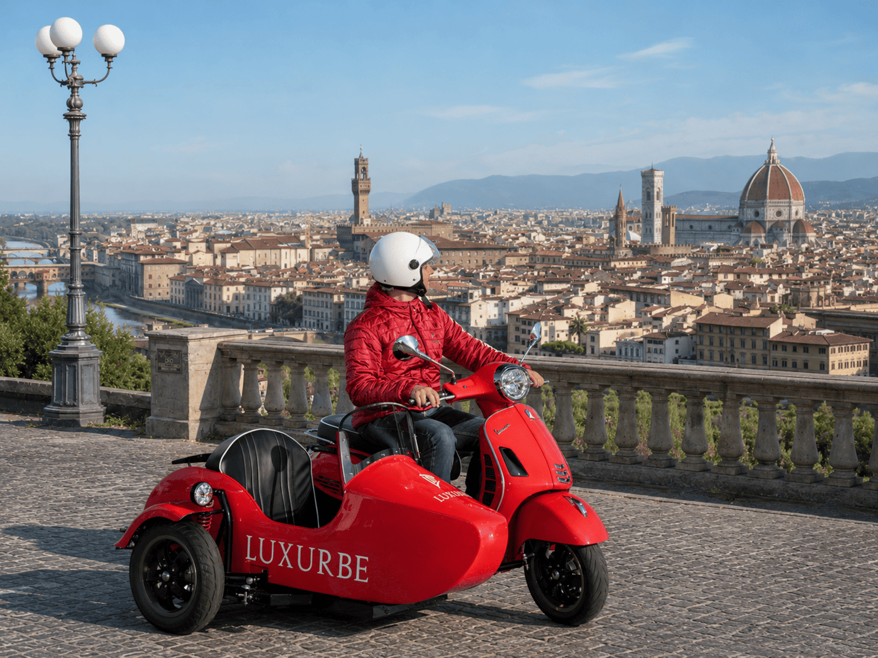 Florenz: Elektrische Vespa mieten