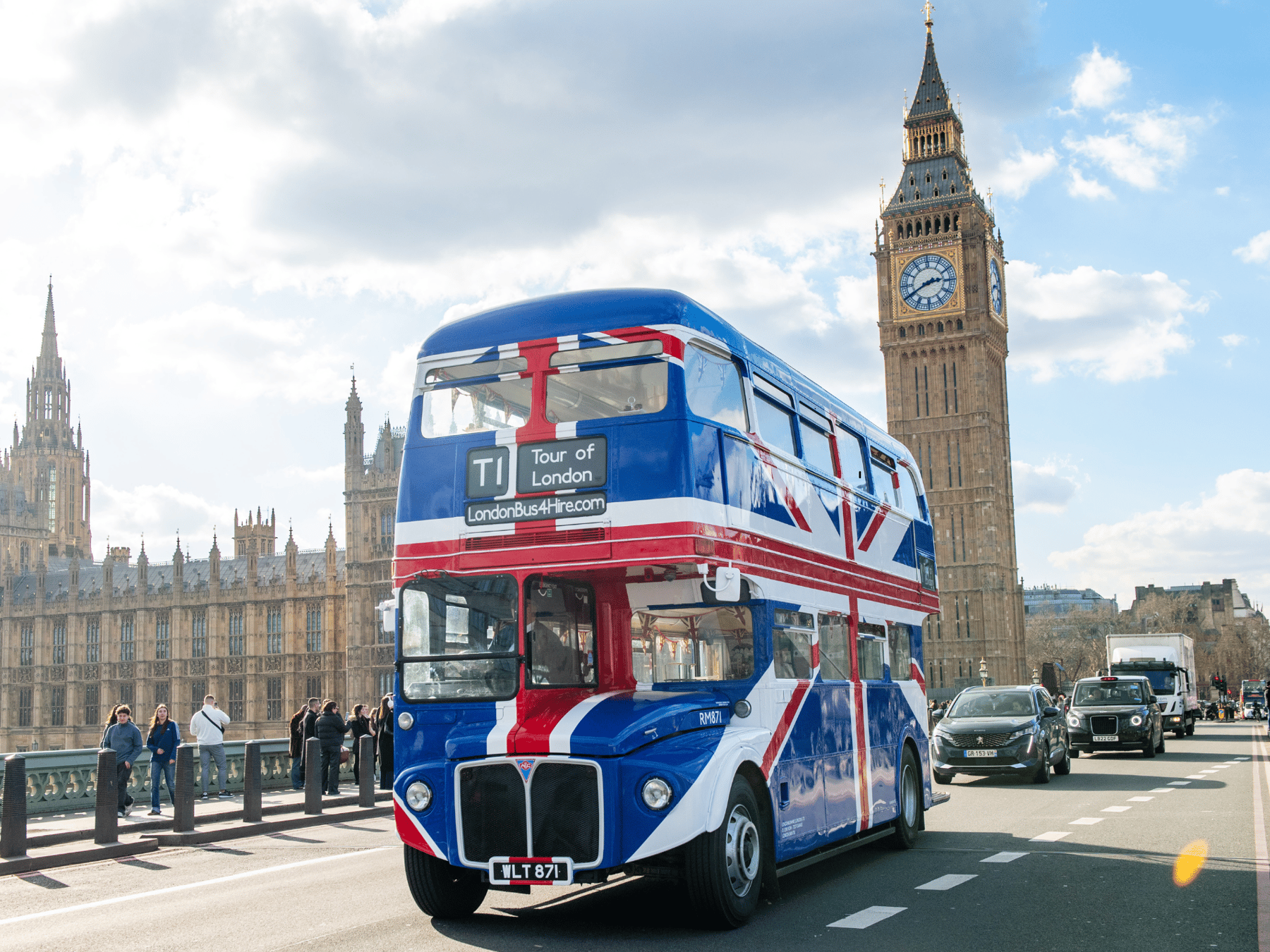 PG Tips Afternoon Tea und Sightseeing Bus Tour