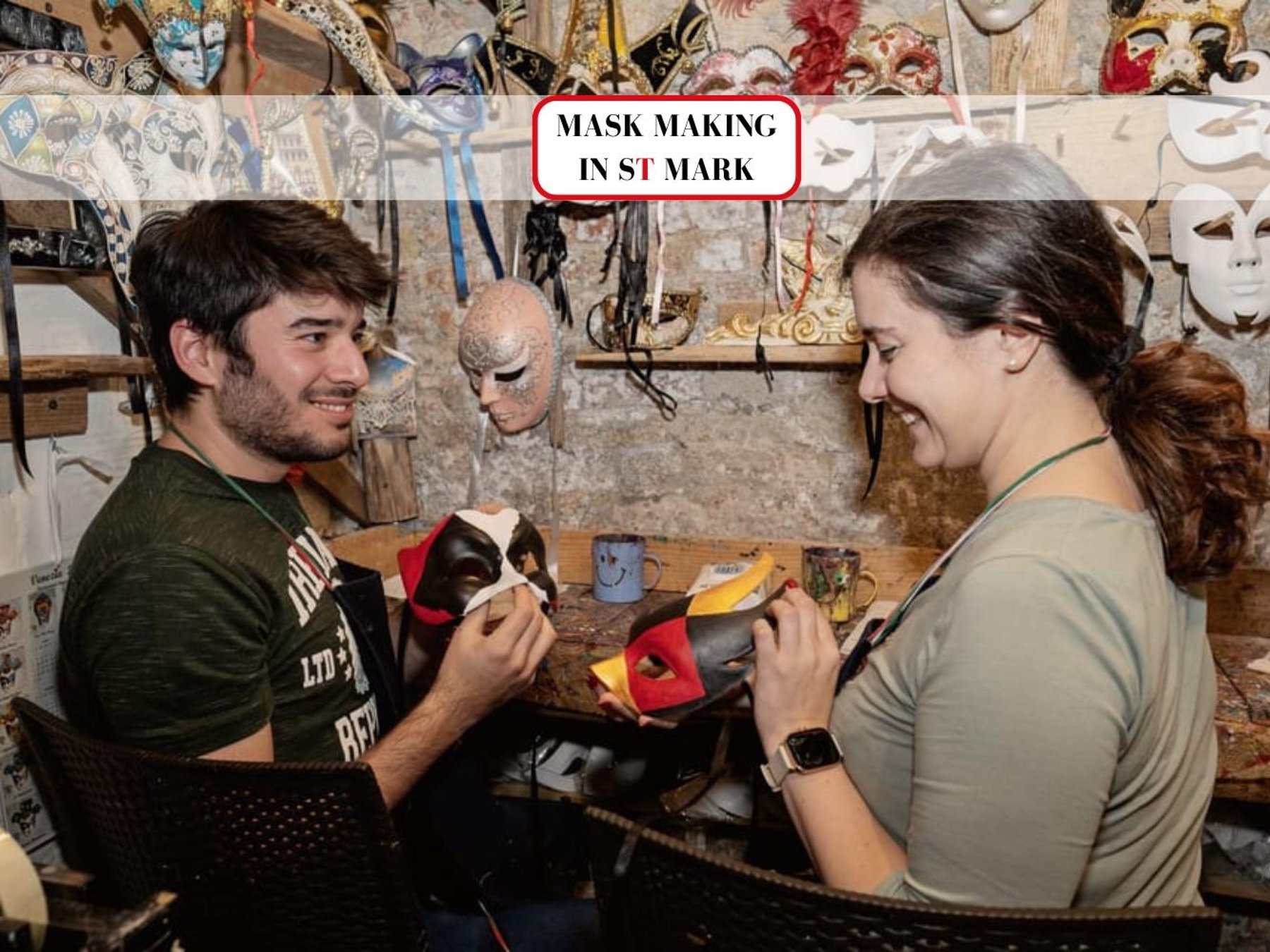 Venedig: Karnevalsmasken-Kurs im Casanova-Gefängnis
