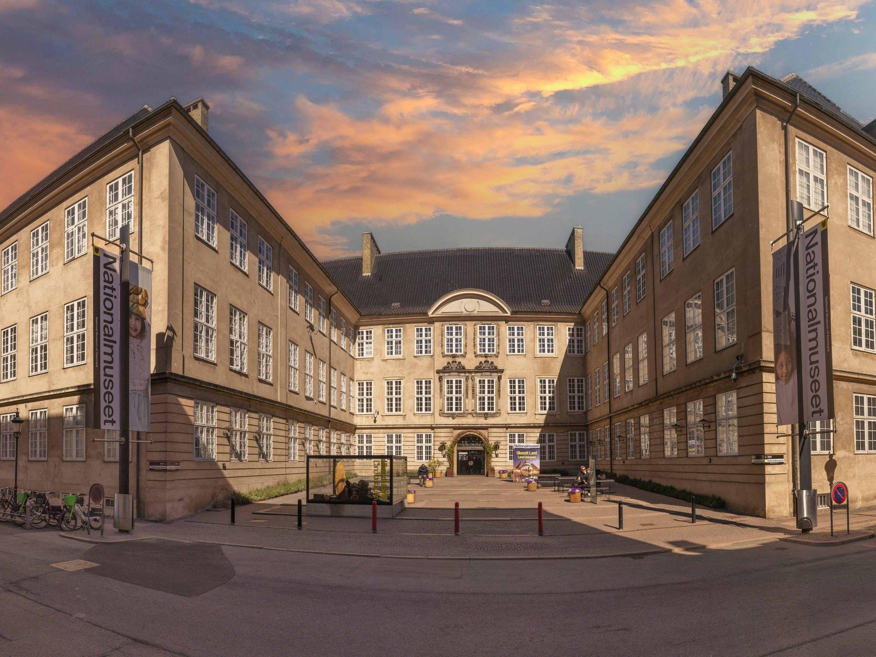 Eintrittskarte für das Nationalmuseum von Dänemark