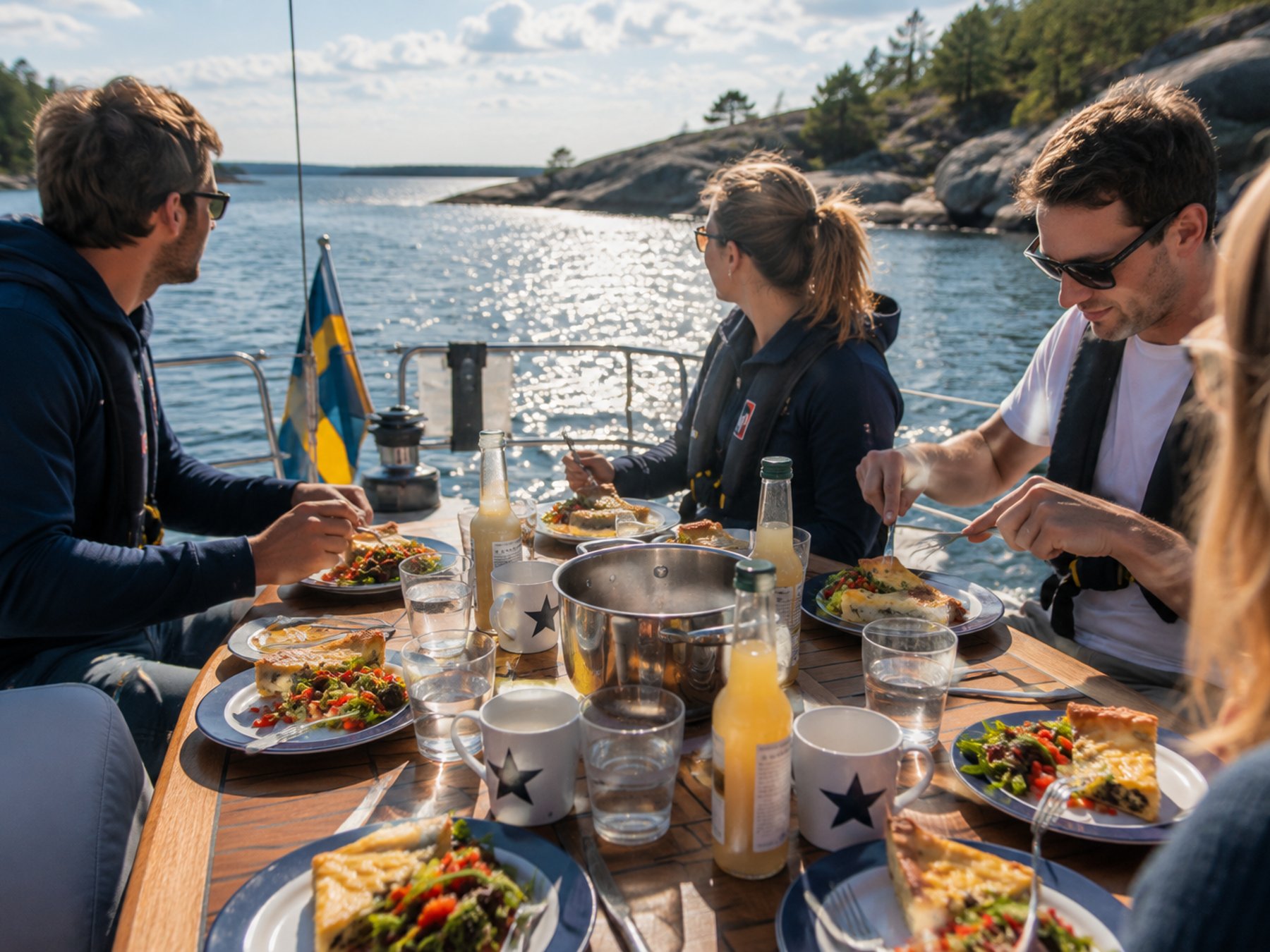 Stockholm Archipel Segeltour | Inselbesuch und Mittagessen