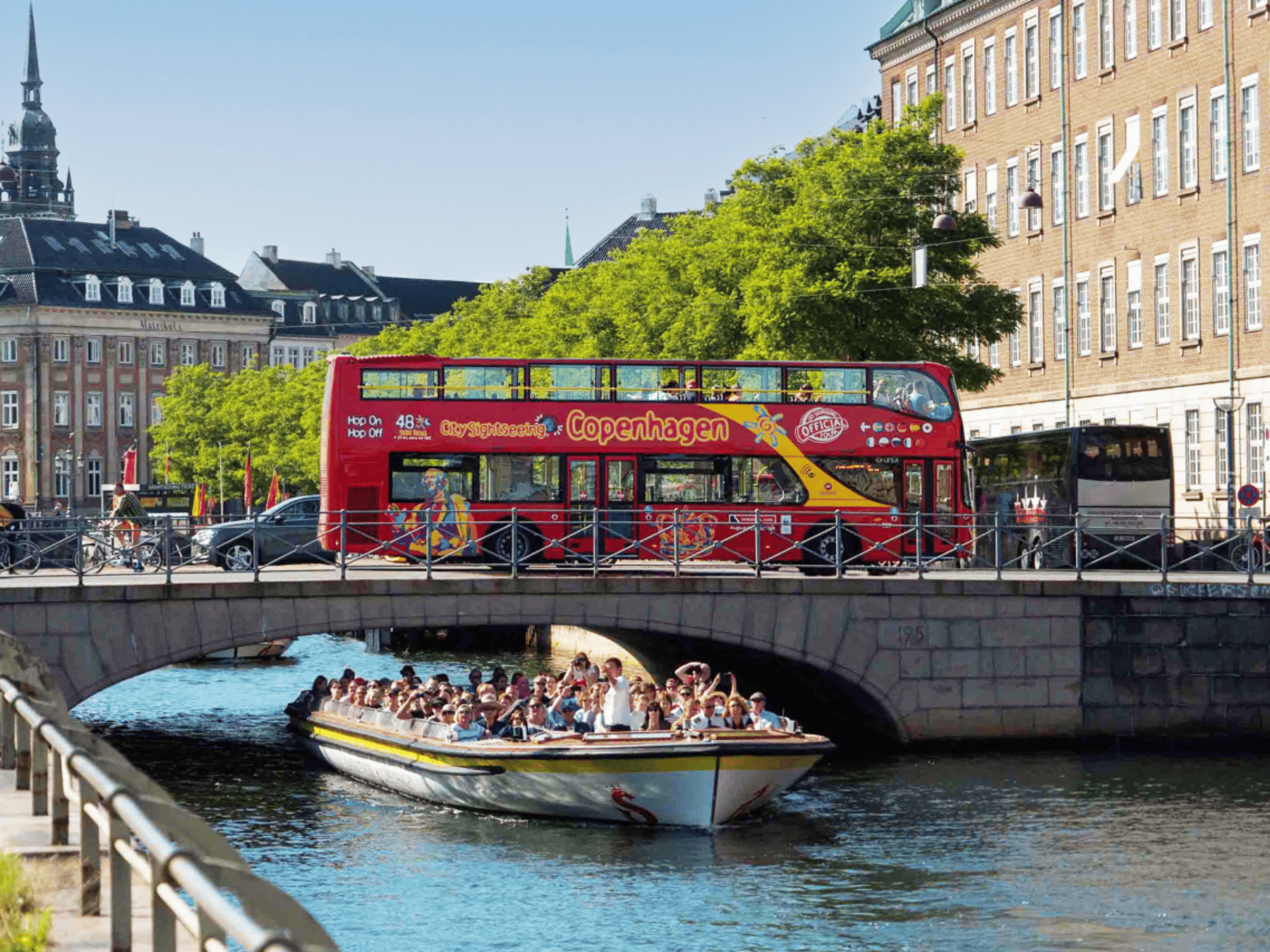 Stadtrundfahrt Hop-On Hop-Off Bus + Optionales Boots-Zusatzpaket