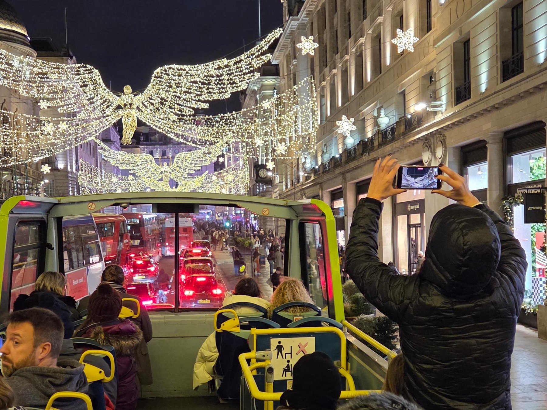Weihnachtsbeleuchtung Offener Bus Tour
