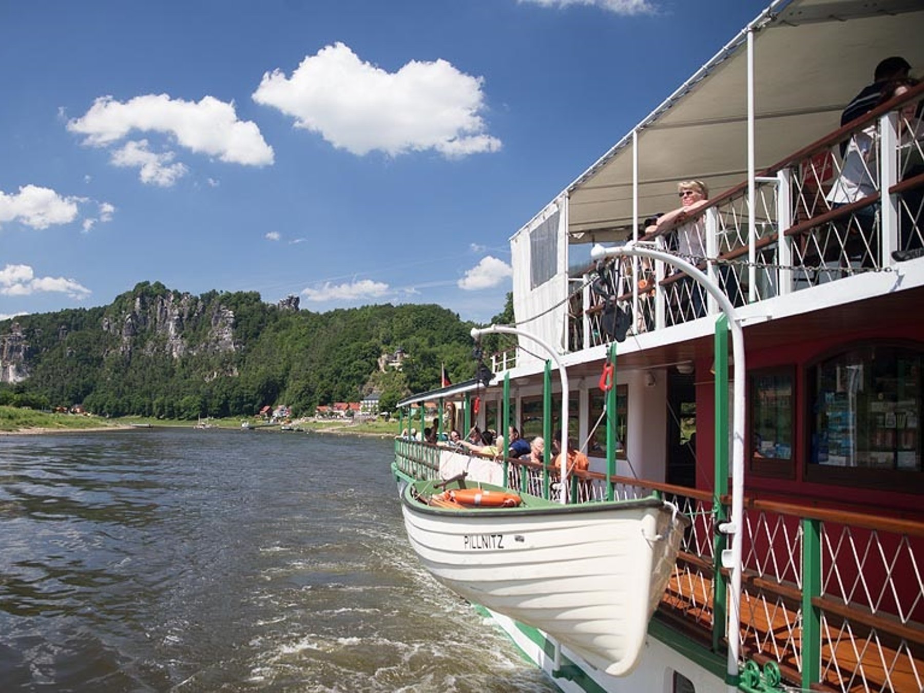 Festung Königstein Dampferfahrt