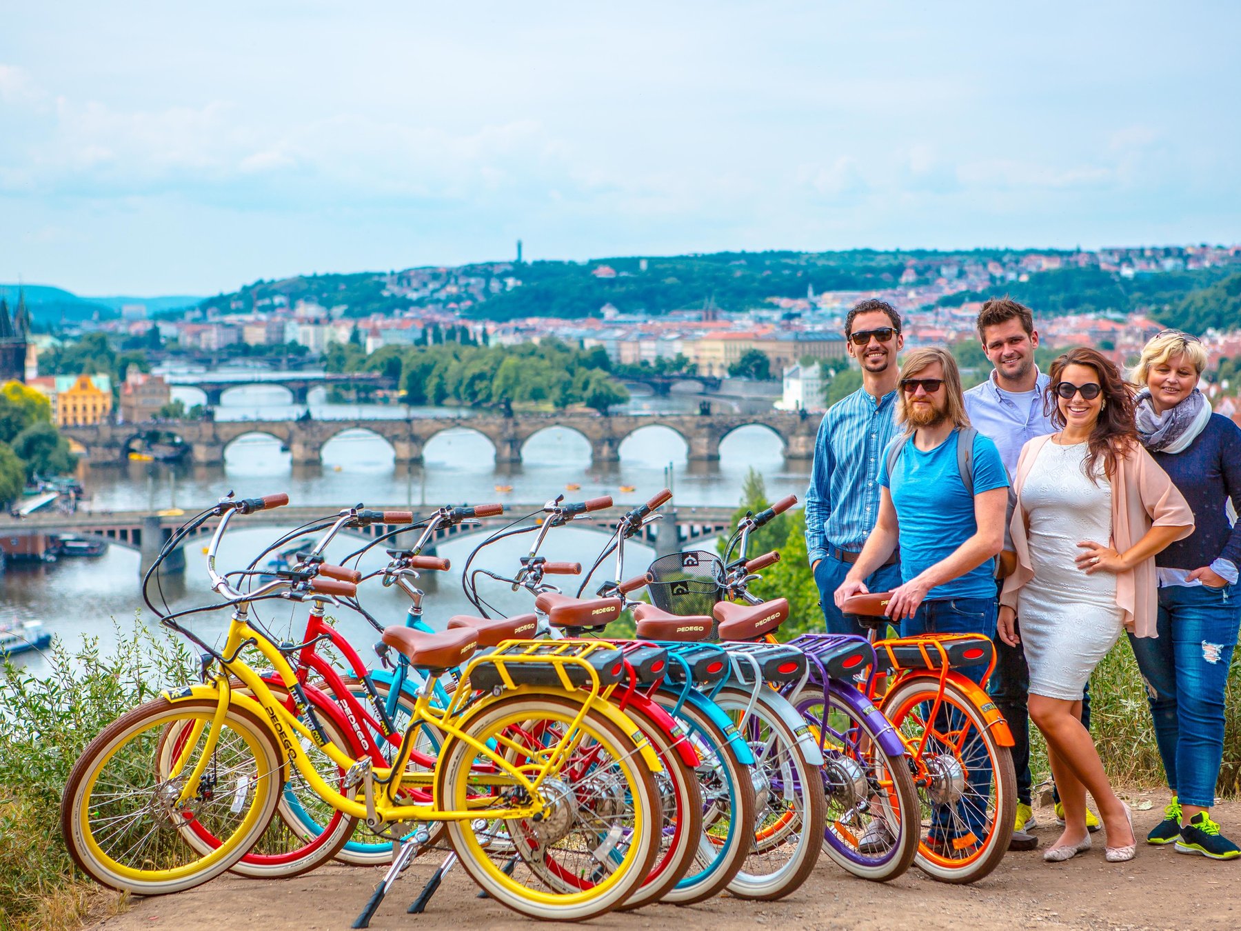 Prag: E-Bike-Tour zu den 7 besten Aussichtspunkten Prags