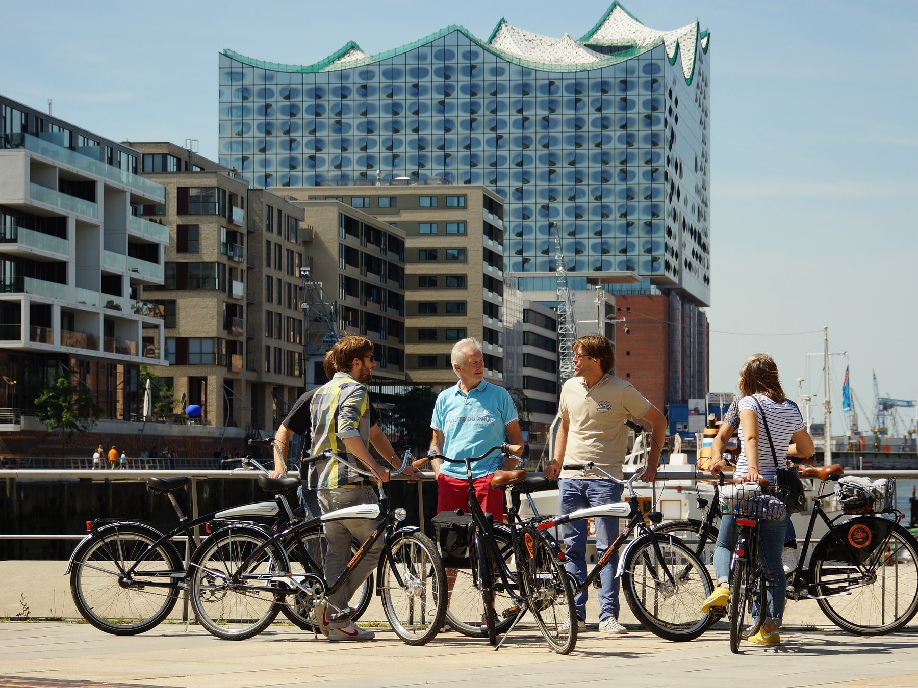 Hamburg 3-stündige Fahrradtour