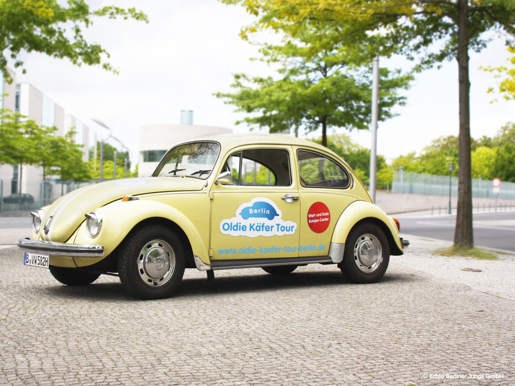 Berlin4-stündige Entdeckungstour im VW Käfer