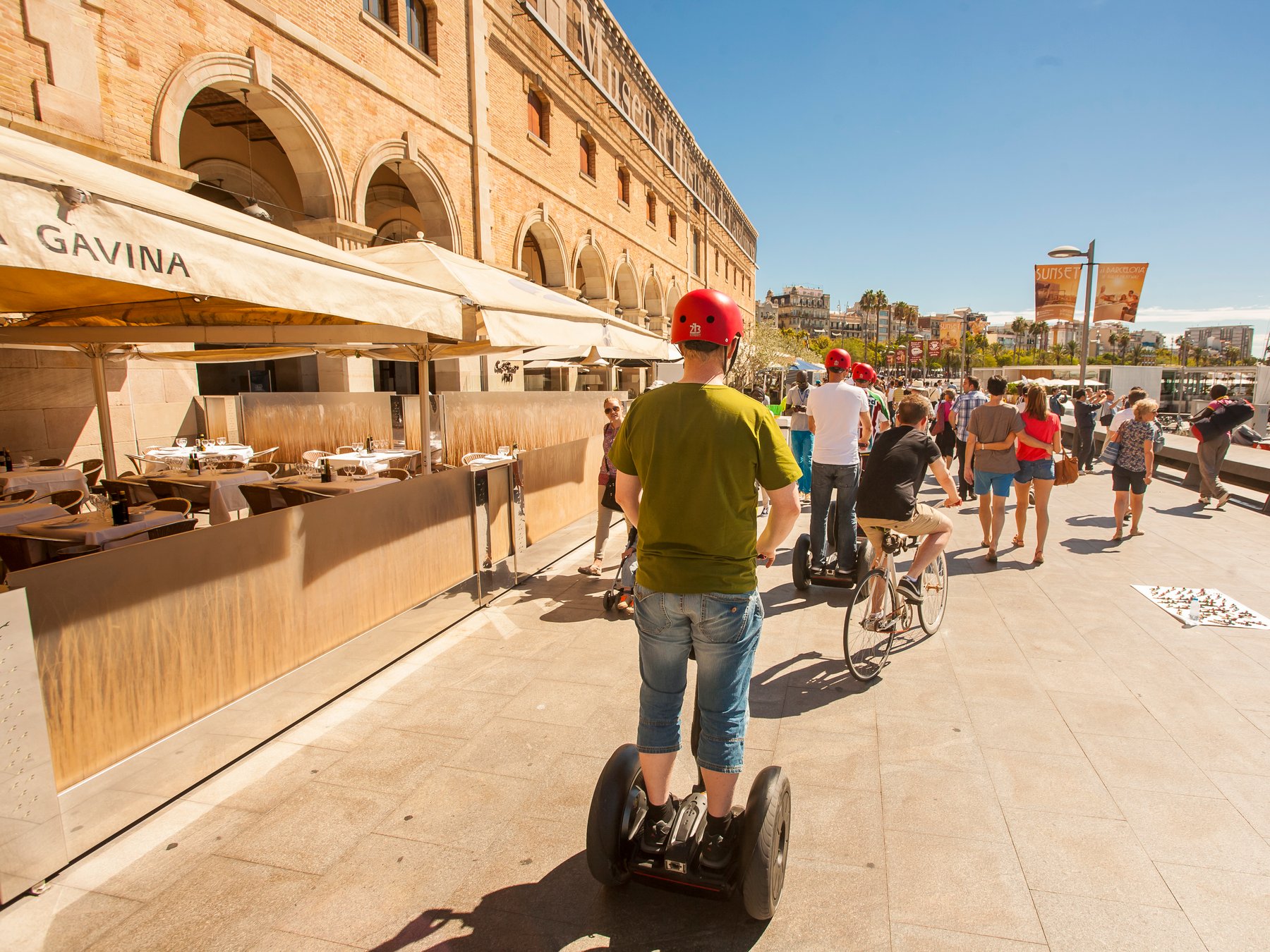 Top-Sehenswürdigkeiten von Barcelona: Geführte Segway-Tour