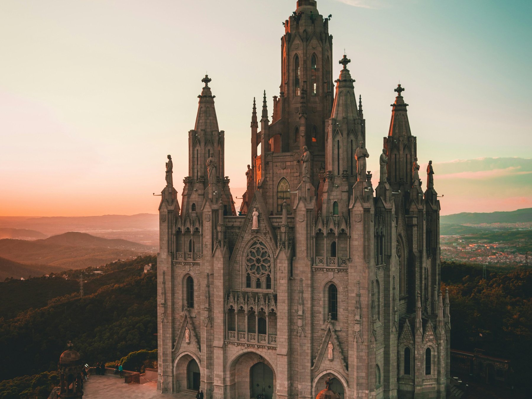 Tibidabo Geführte Tour mit Stadtblick