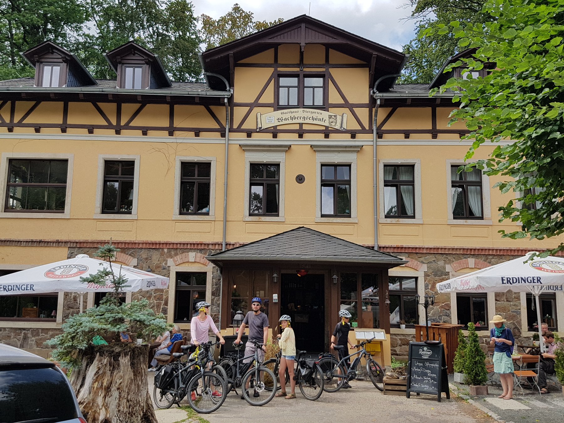 E-Bike-Tour und Dresdner Heide-Waldwege