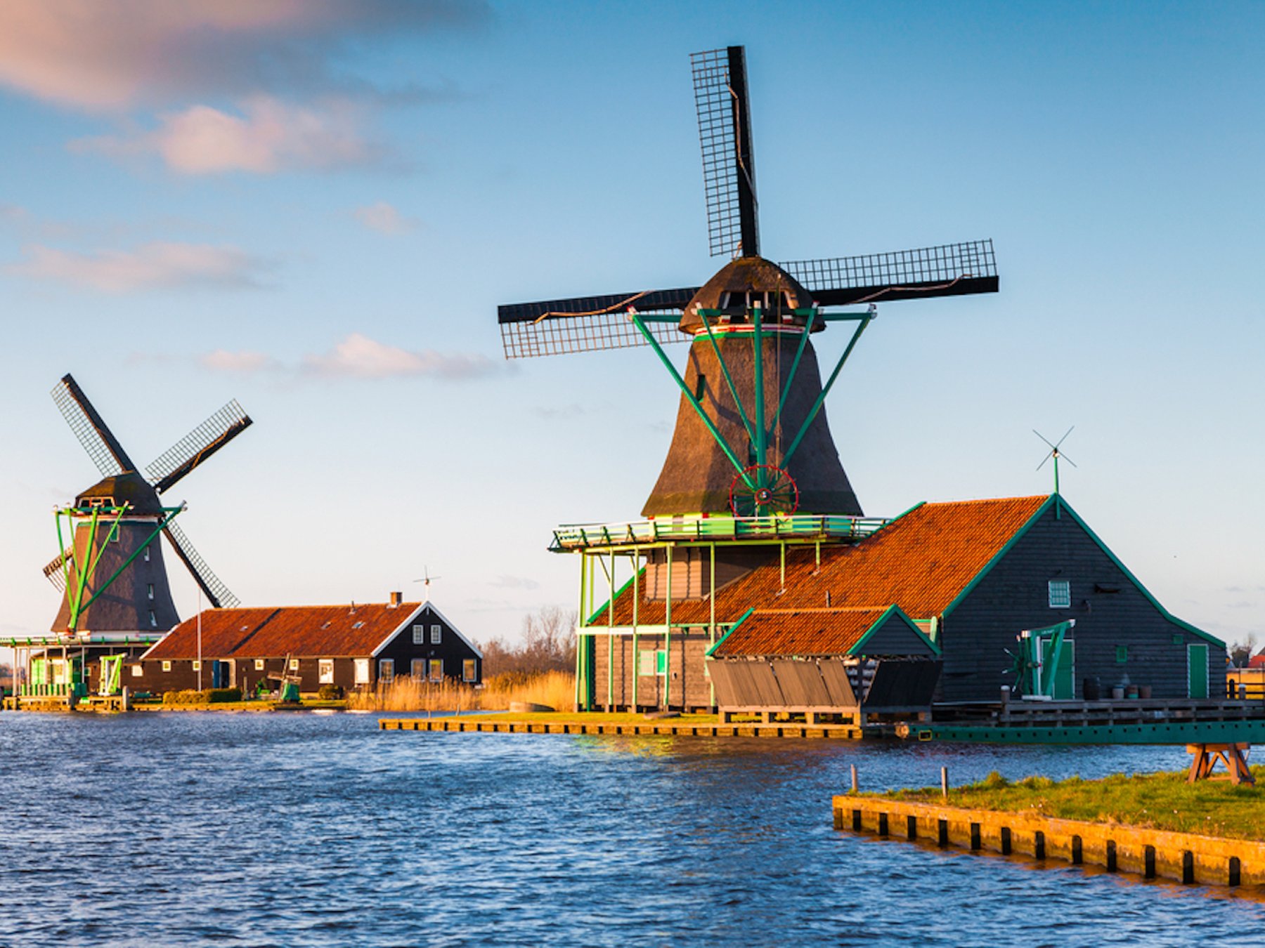 Zaanse Schans Windmühlen-Tour + Lego Häuser