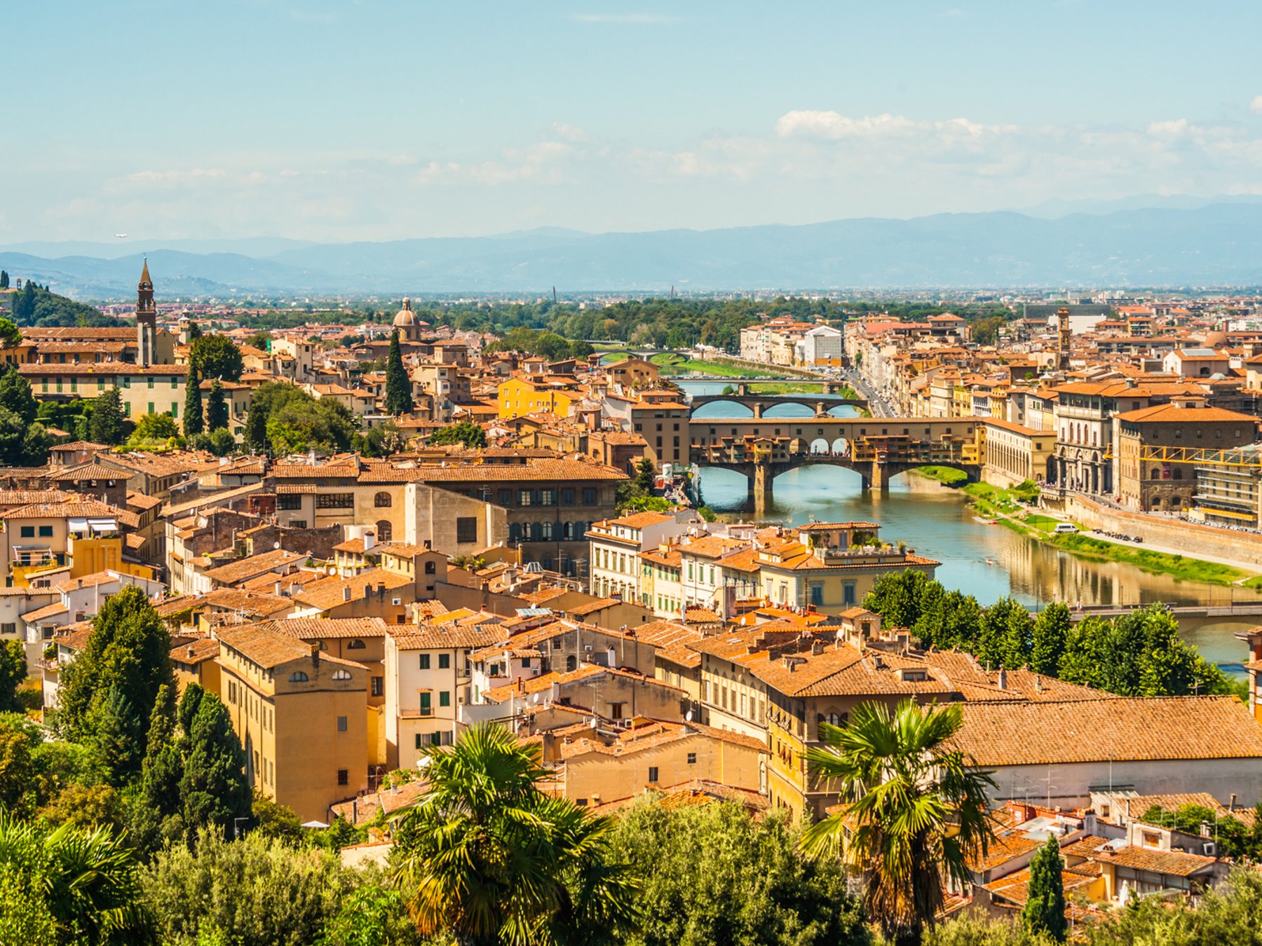 Rom Zug nach Florenz & Uffizien Zeitgebundene Eintrittskarten