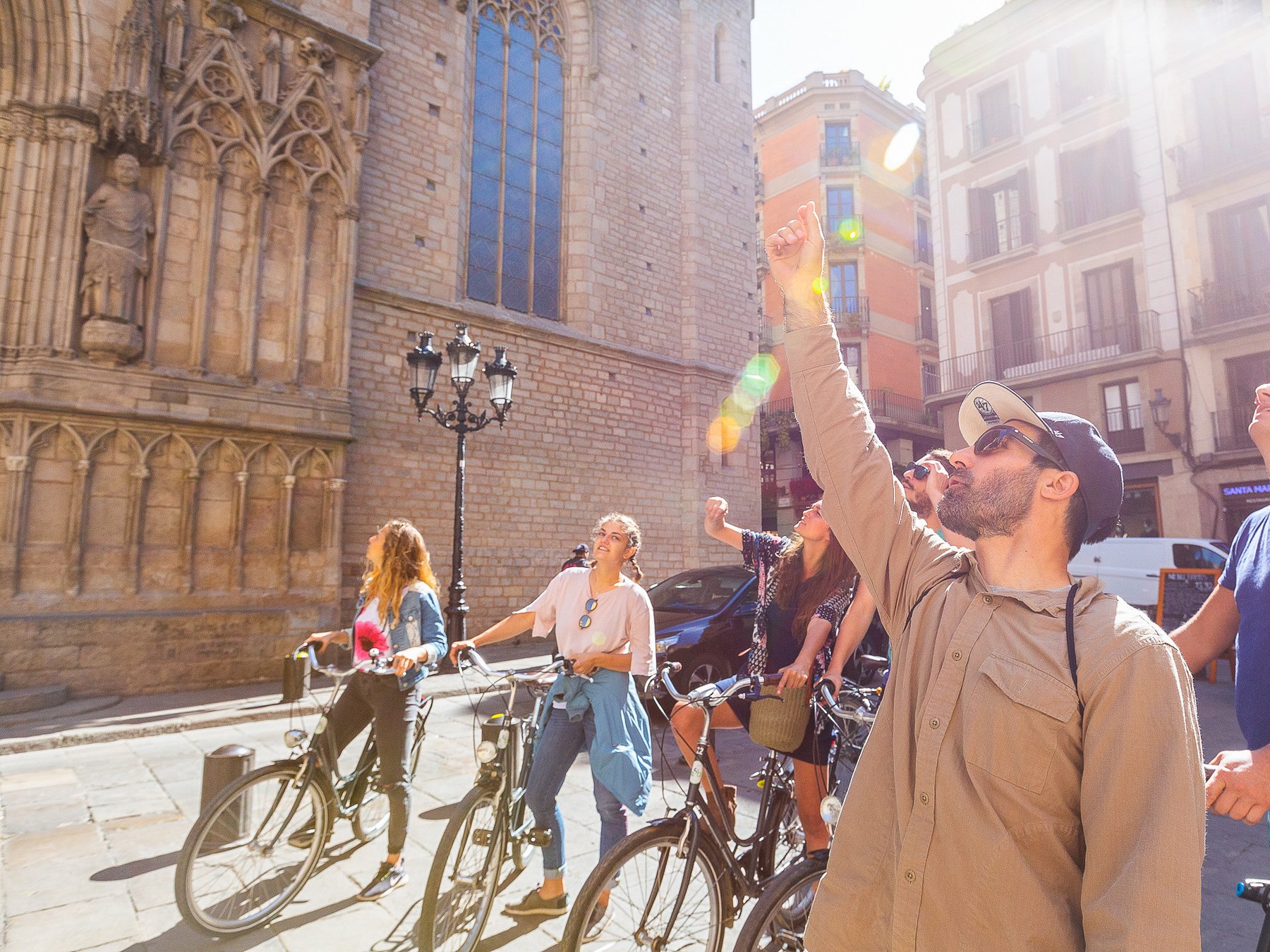 Barcelona 4-Stunden Abseits-der-ausgetretenen-Pfade Kleingruppen-Fahrradtour