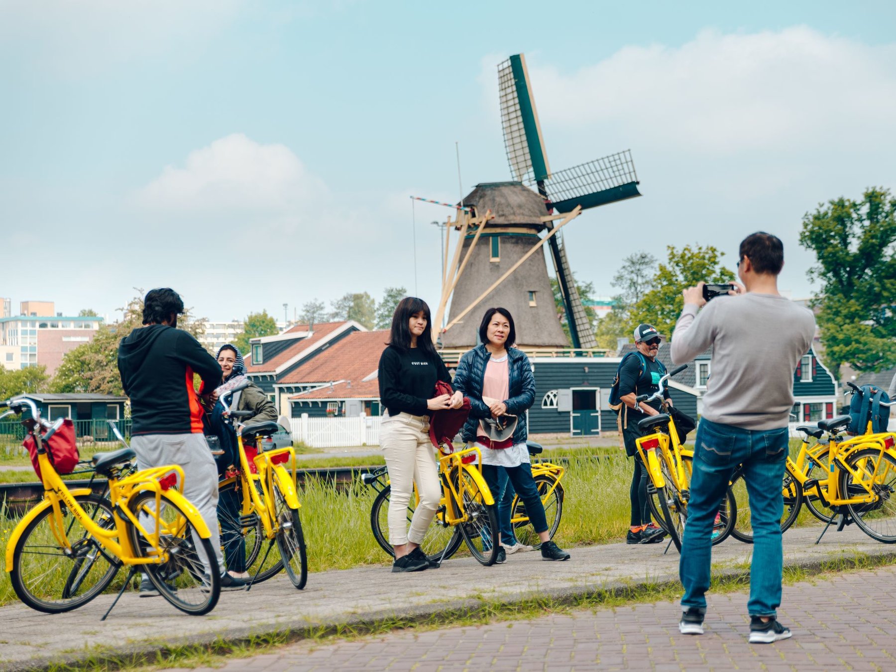 Waterland Bezirk Landdörfer Fahrradtour