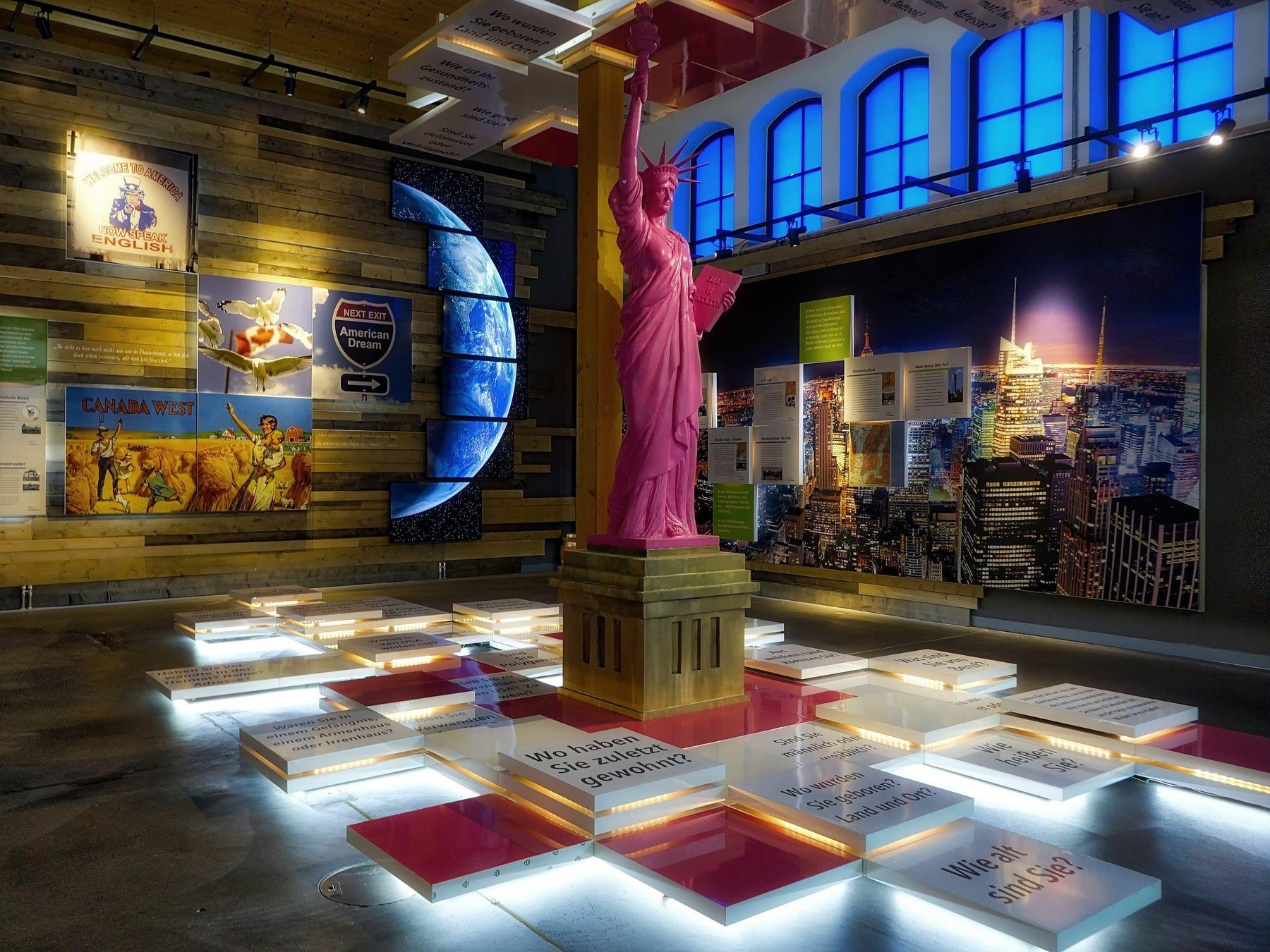 Muzeum emigrace BallinStadt Hamburk