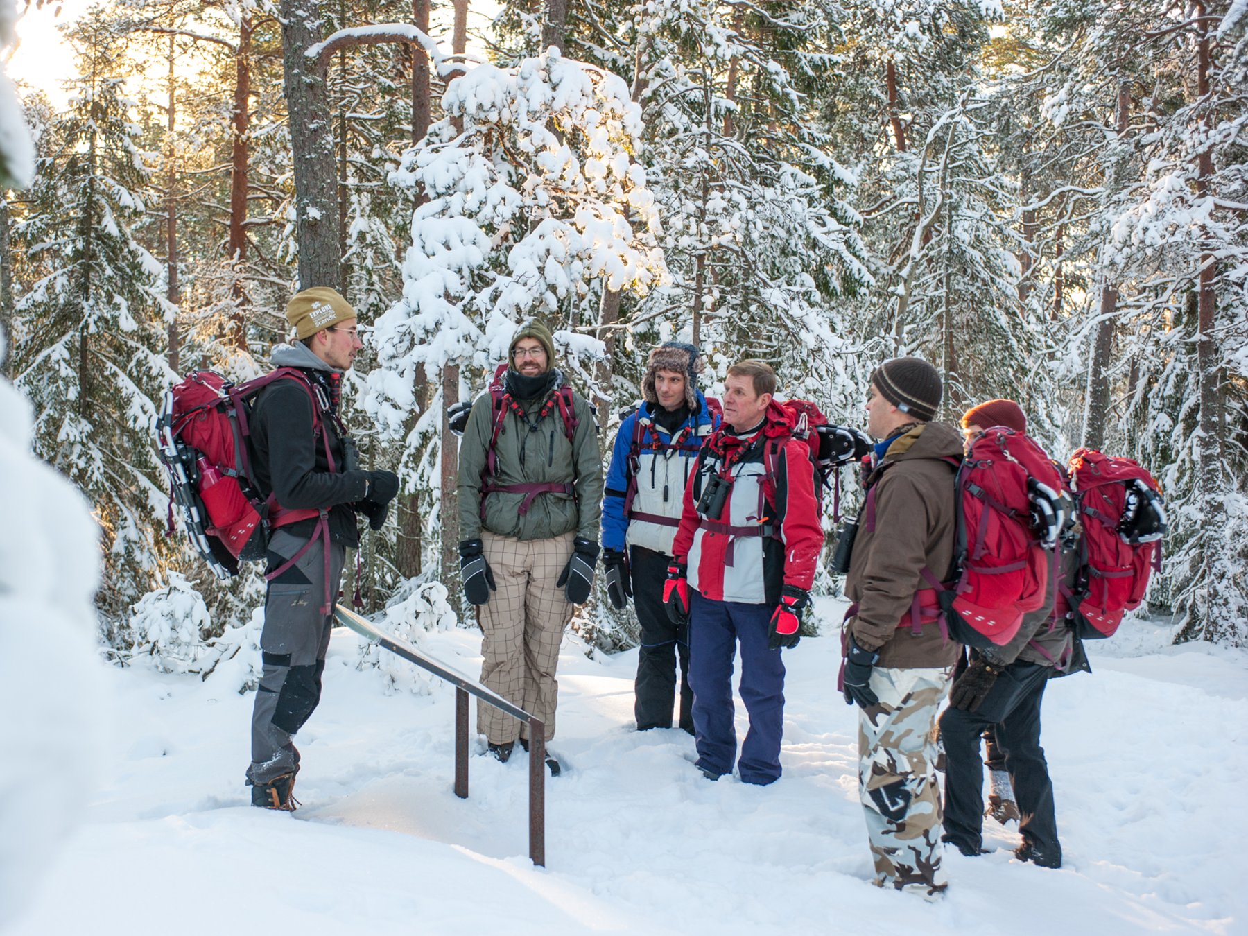 Winter-Schneeschuh-Ganztageswanderung