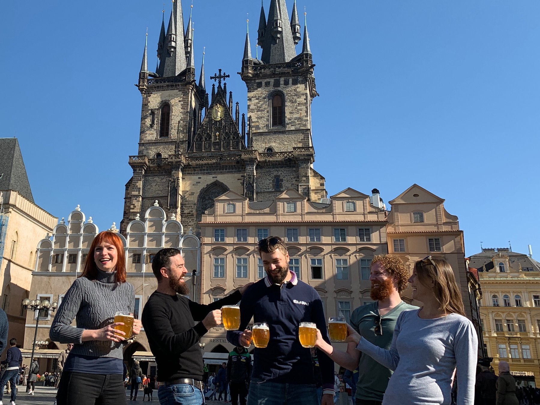 Prag Historische Kneipentour mit Getränken
