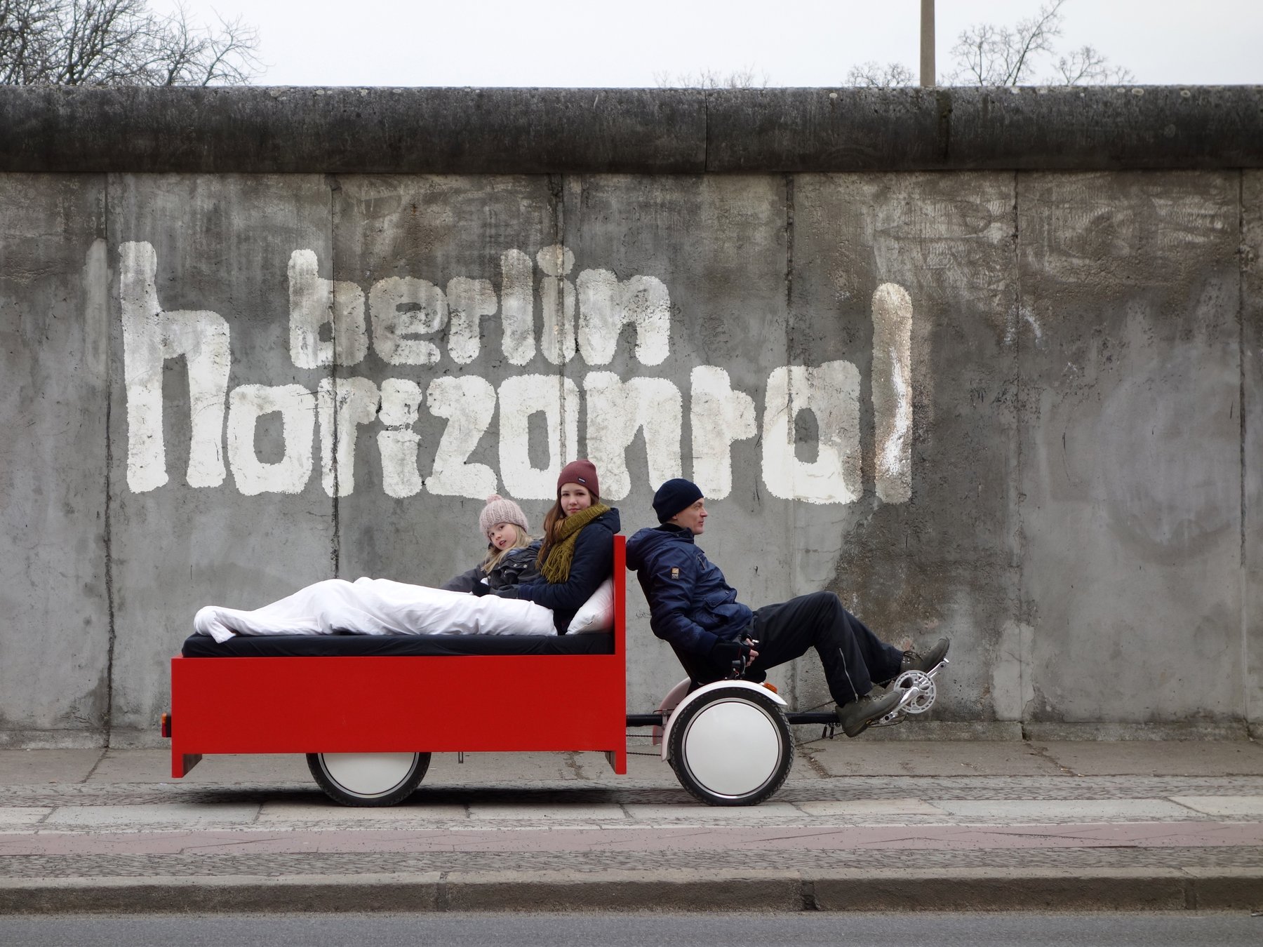 Stadtrundfahrt in einem einzigartigen BedBike