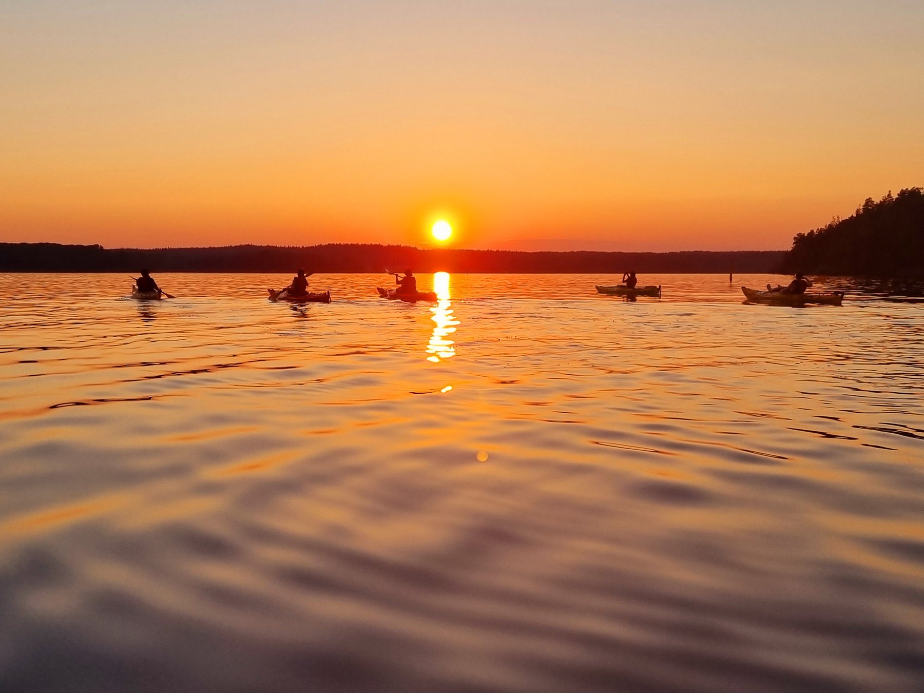 JakobsbergBeginner friendly kayak tour on Lake Mälaren