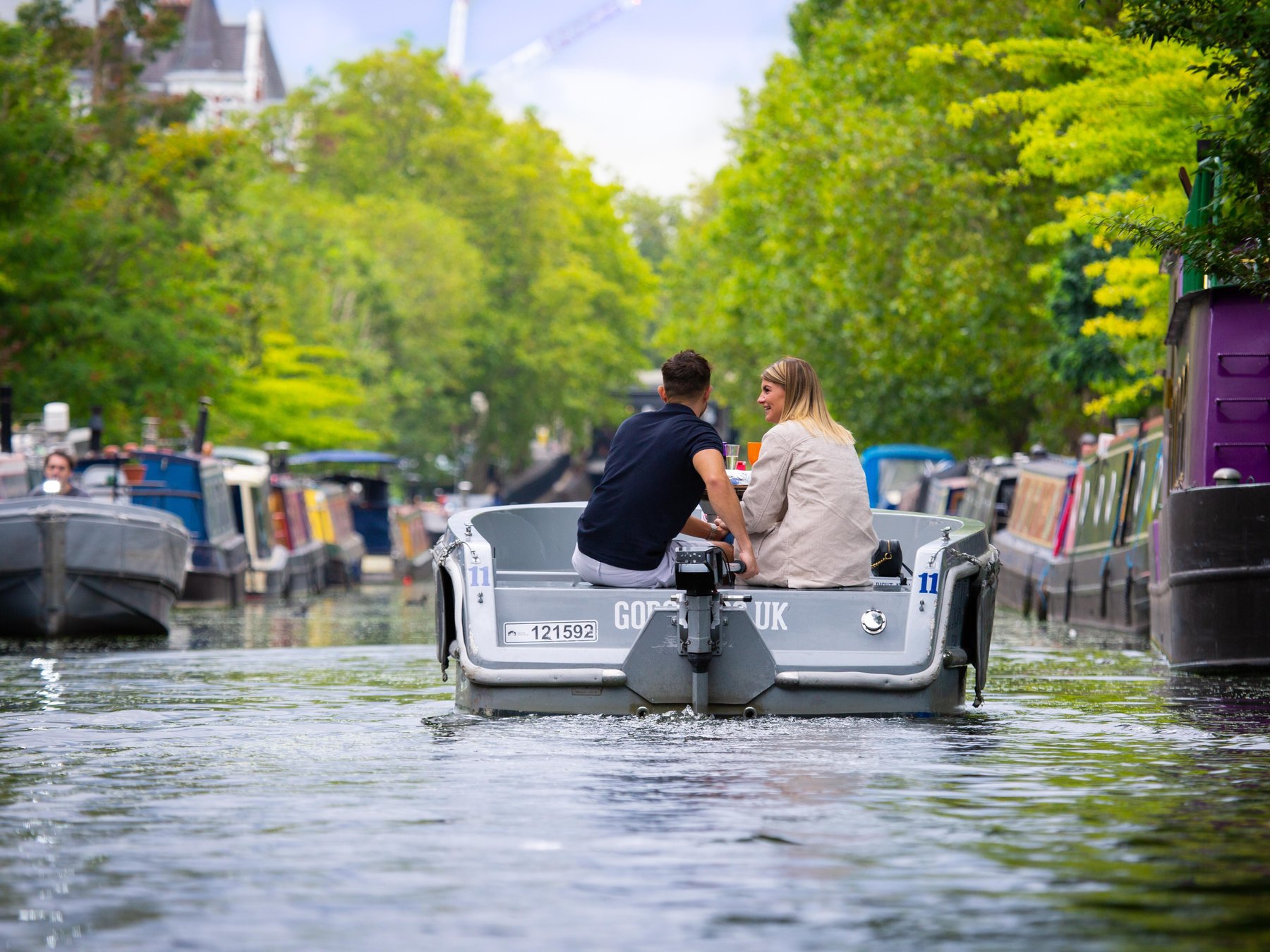 GoBoat Verleih für Regent's Canal & Paddington Basin