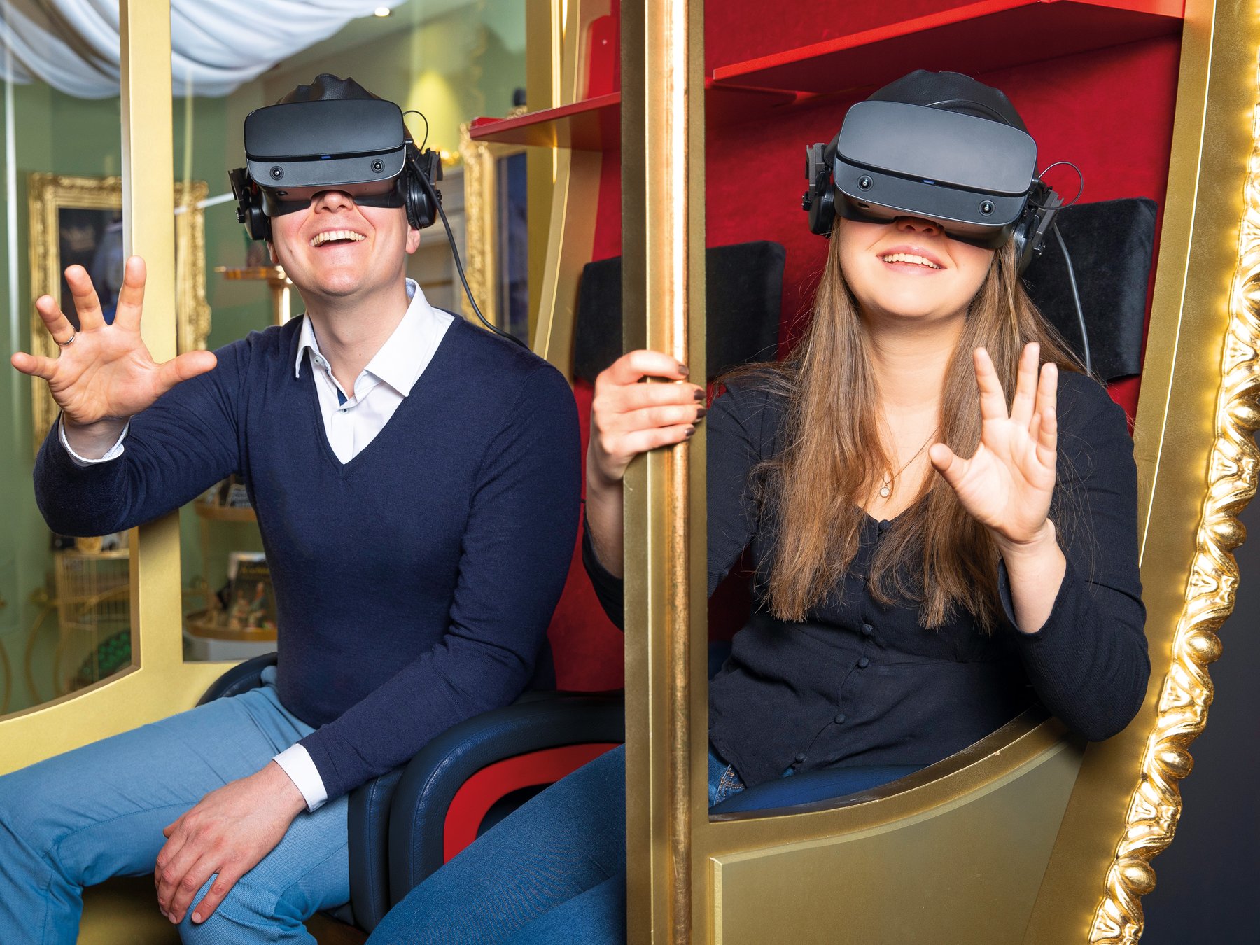 Virtual Reality Zeitreise-Erlebnis-Ticket