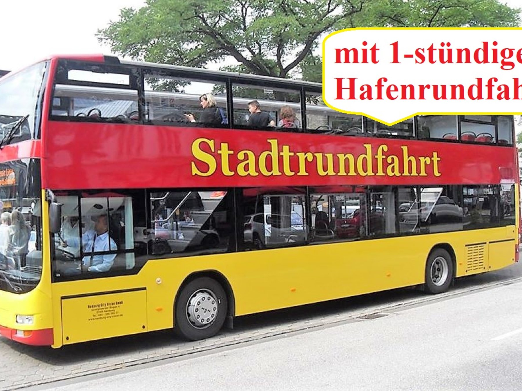 Linie C: Sightseeing-Tour Hop On Hop Off und Hafenrundfahrt