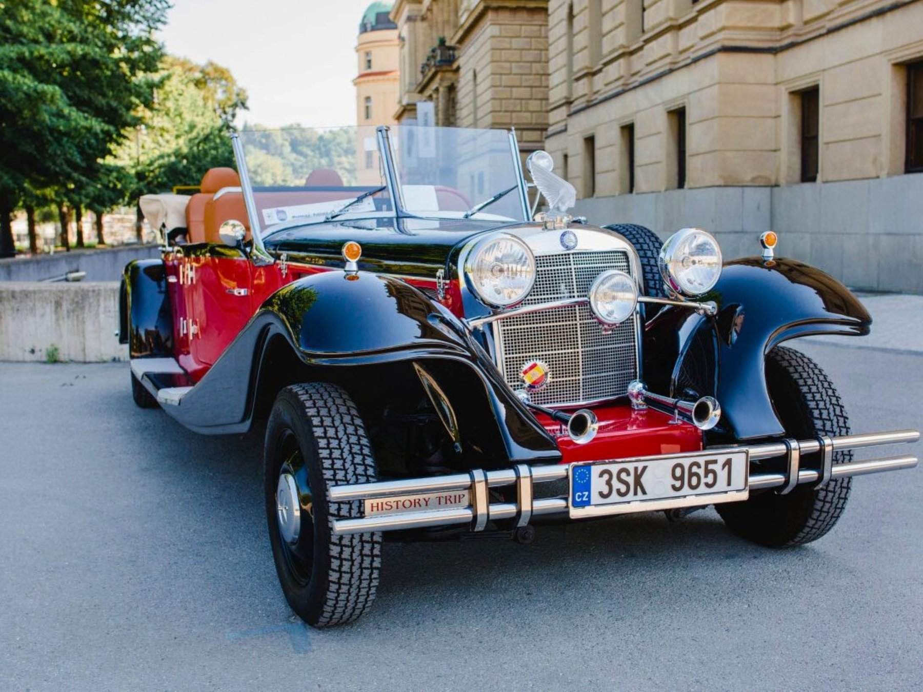 Prag 1-stündige private Tour im Oldtimer