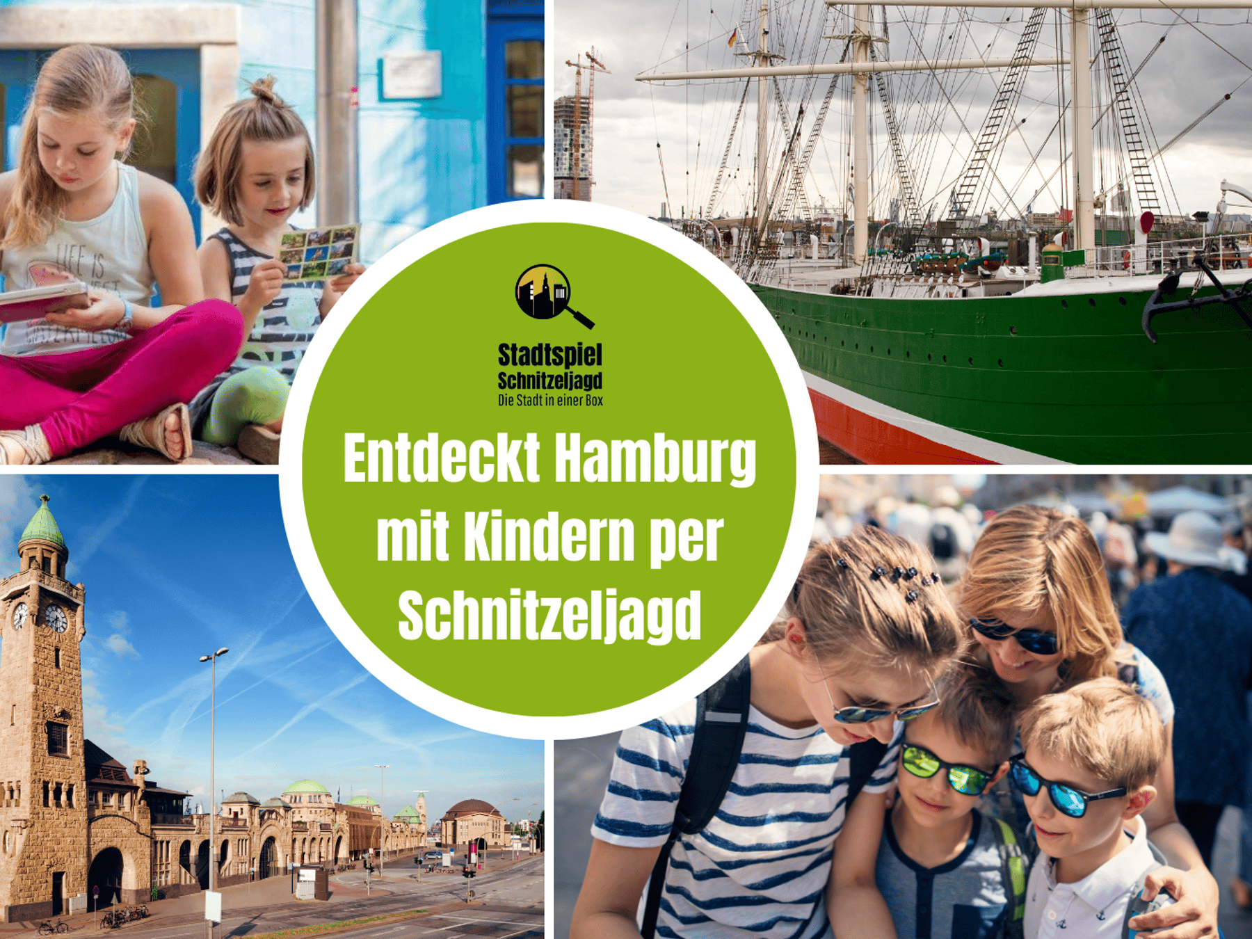 Schnitzeljagd selbstgeführte Tour für Kinder