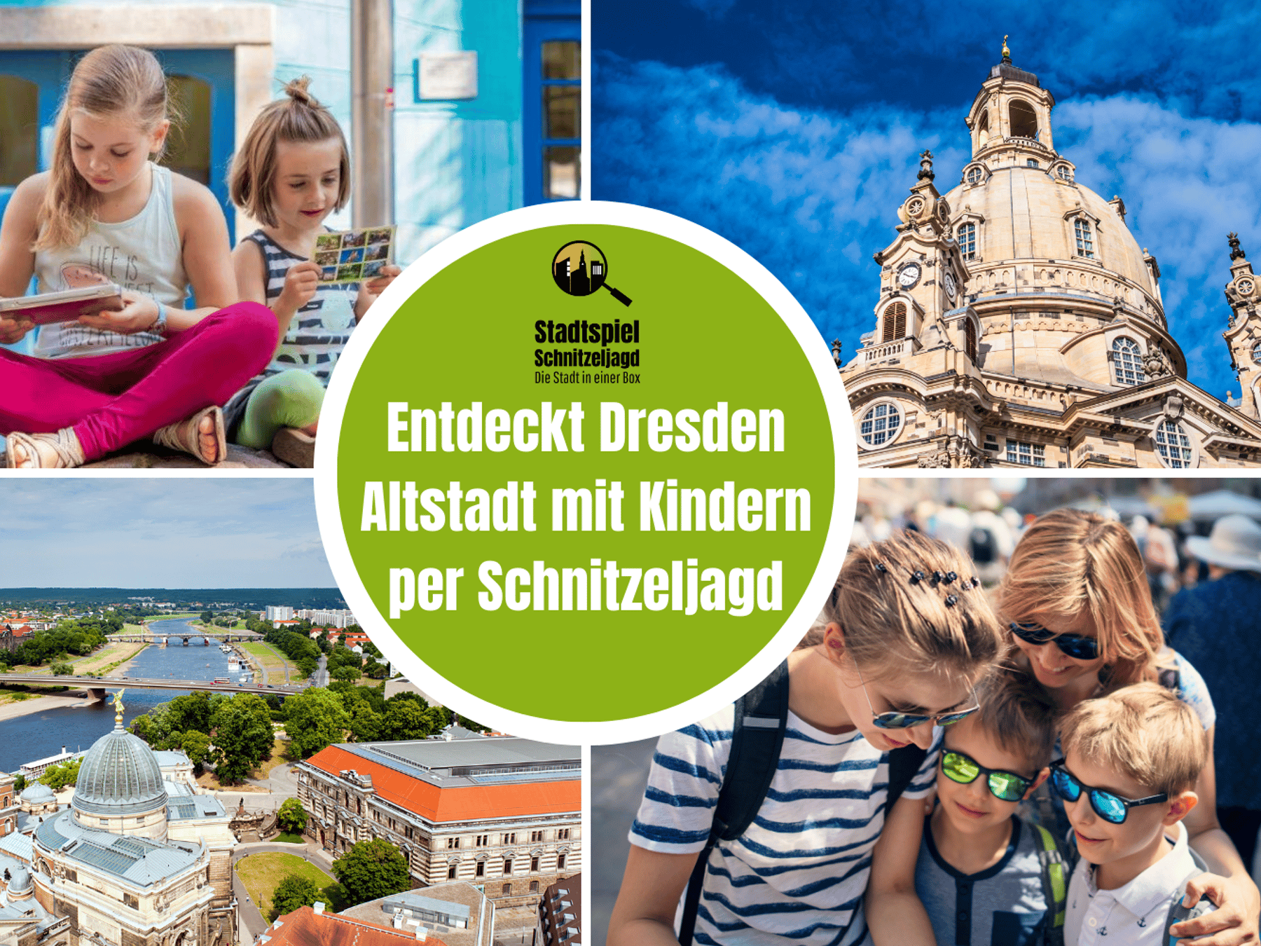 In Dresden: Altstadt-Schnitzeljagd für Kinder