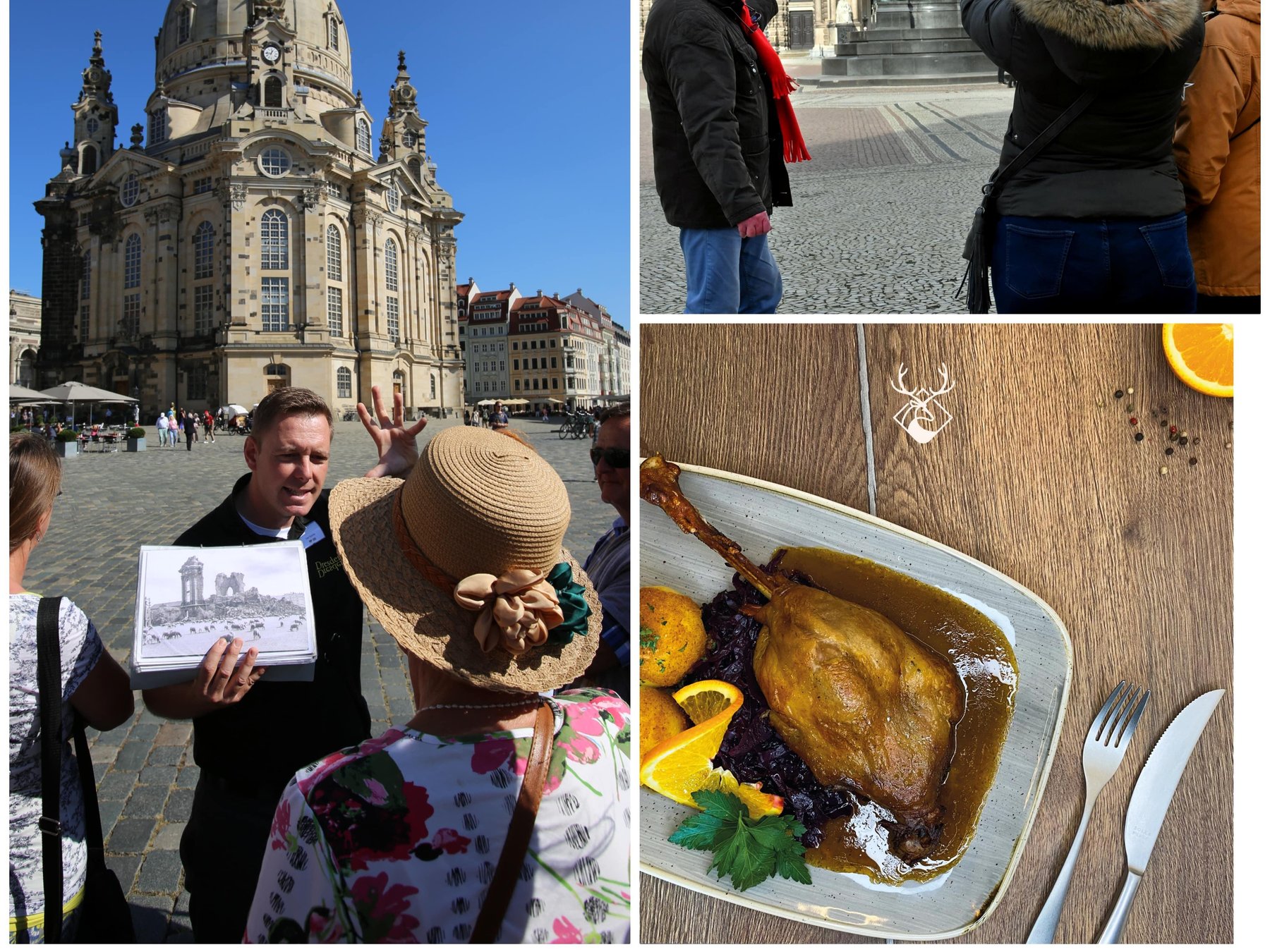 In Dresden: Die besondere Stadtführung mit Gänsebraten